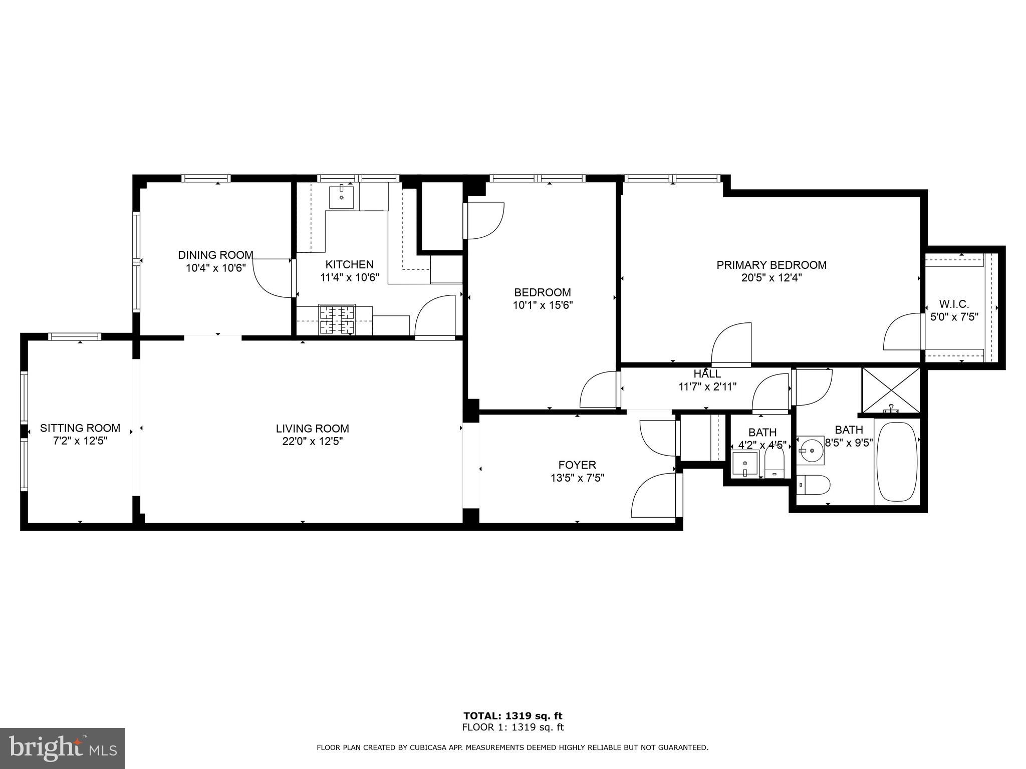 2737 Devonshire Place Northwest, Unit 7 Washington, DC 20008 - Photo 36 of 36 a picture of a floor plan