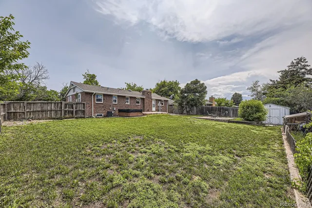 a view of a house with a outdoor space