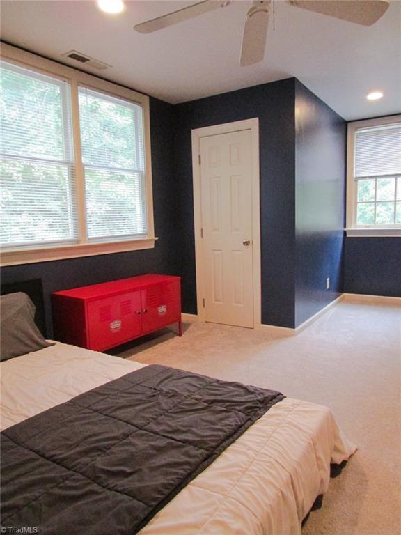 7232 Ledbetter Road Climax, NC 27233 - Photo 24 of 33 Bedroom 2 Features New Carpet, 2 Closets + Down Storage