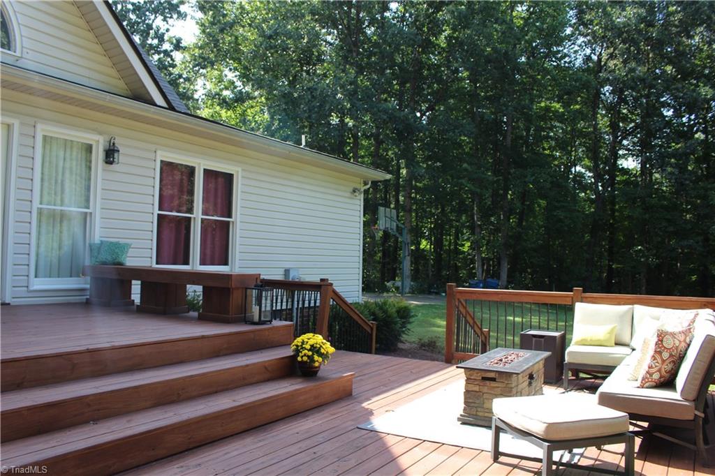 7232 Ledbetter Road Climax, NC 27233 - Photo 28 of 33 Built In 2018-You Will Love Spending Time With Family & Friends On This Huge Multi-Level Deck