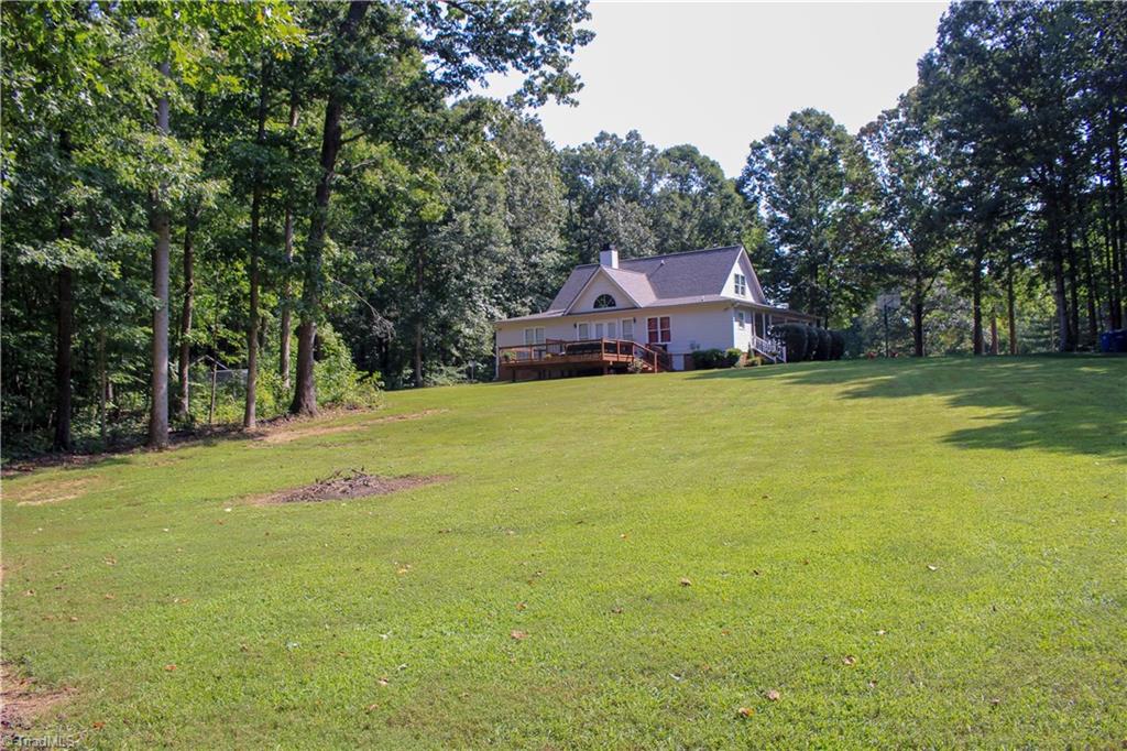 7232 Ledbetter Road Climax, NC 27233 - Photo 31 of 33 Exterior View Of The Home & Large Private Backyard