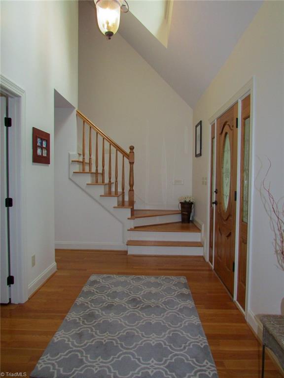 7232 Ledbetter Road Climax, NC 27233 - Photo 9 of 33 The Vaulted Foyer Welcomes Your Guest Inside