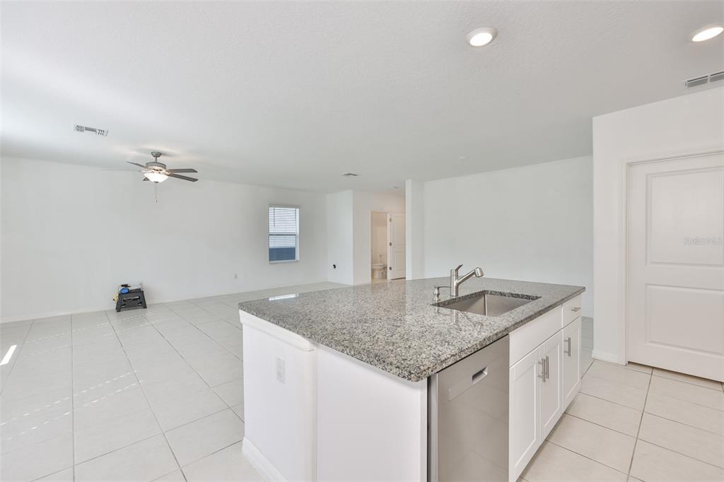 9913 Jackfruit Court Riverview, FL 33578 - Photo 12 of 57 a bathroom with a granite countertop sink and white cabinets