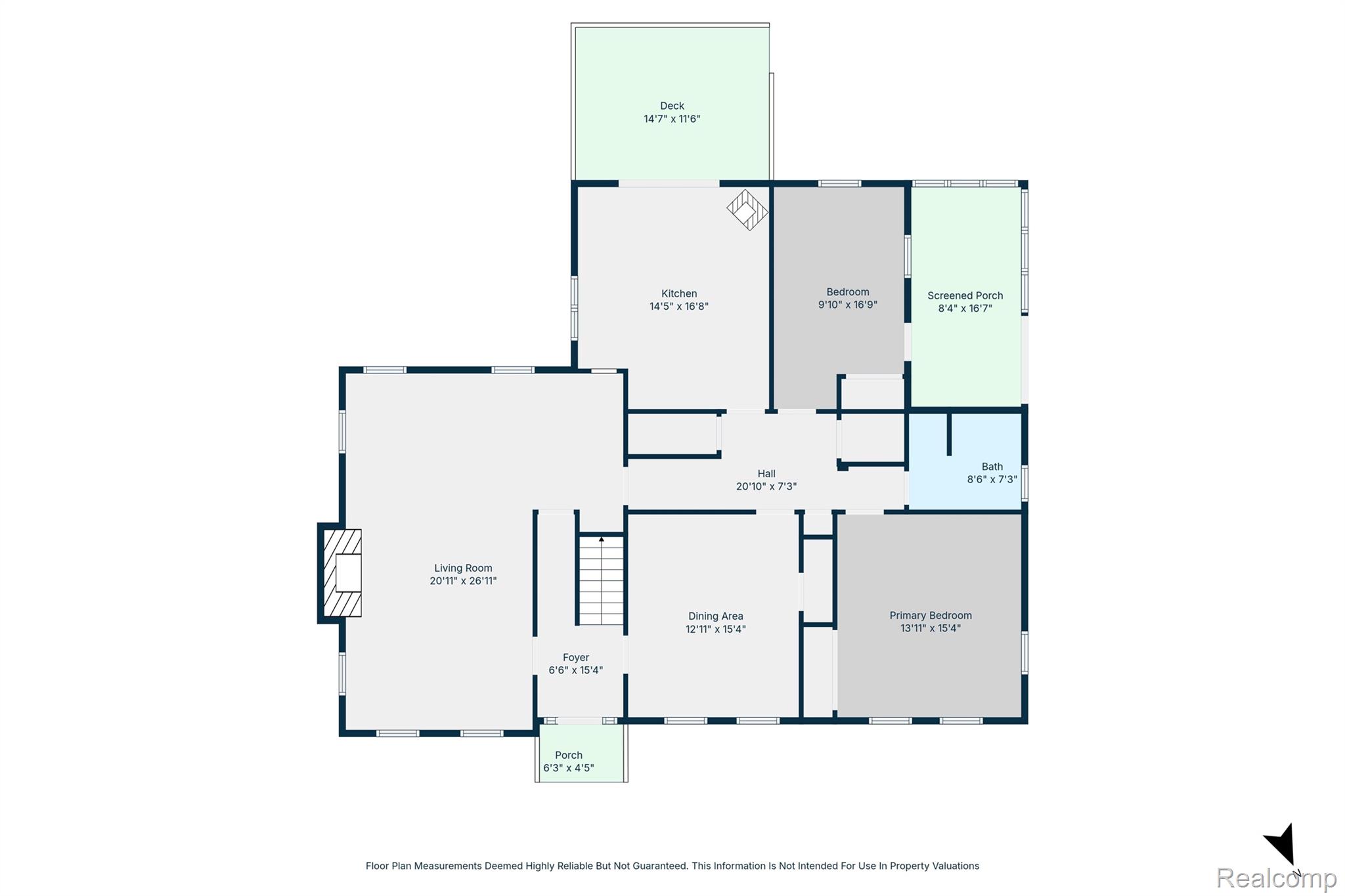 1775 Imlay City Road Lapeer, MI 48446 - Photo 60 of 60 View of floor plan / room layout
