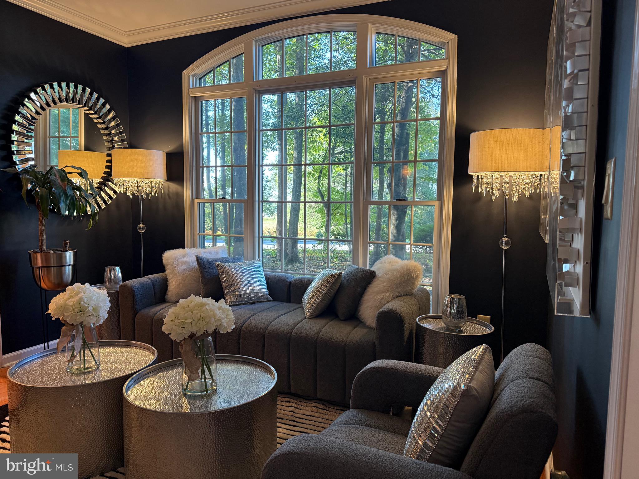 155 Erica Court Swedesboro, NJ 08085 - Photo 7 of 55 a living room with furniture and a large window