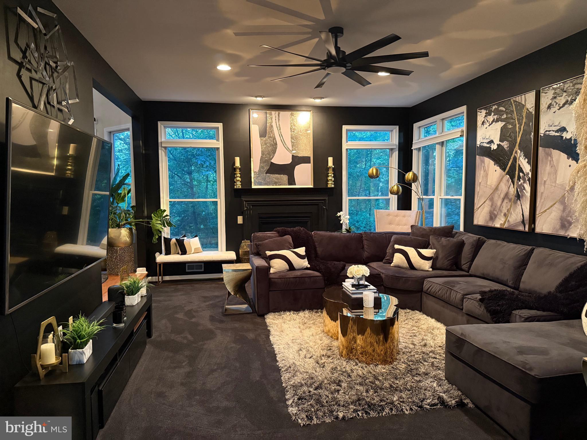 155 Erica Court Swedesboro, NJ 08085 - Photo 10 of 55 a living room with furniture and a large window