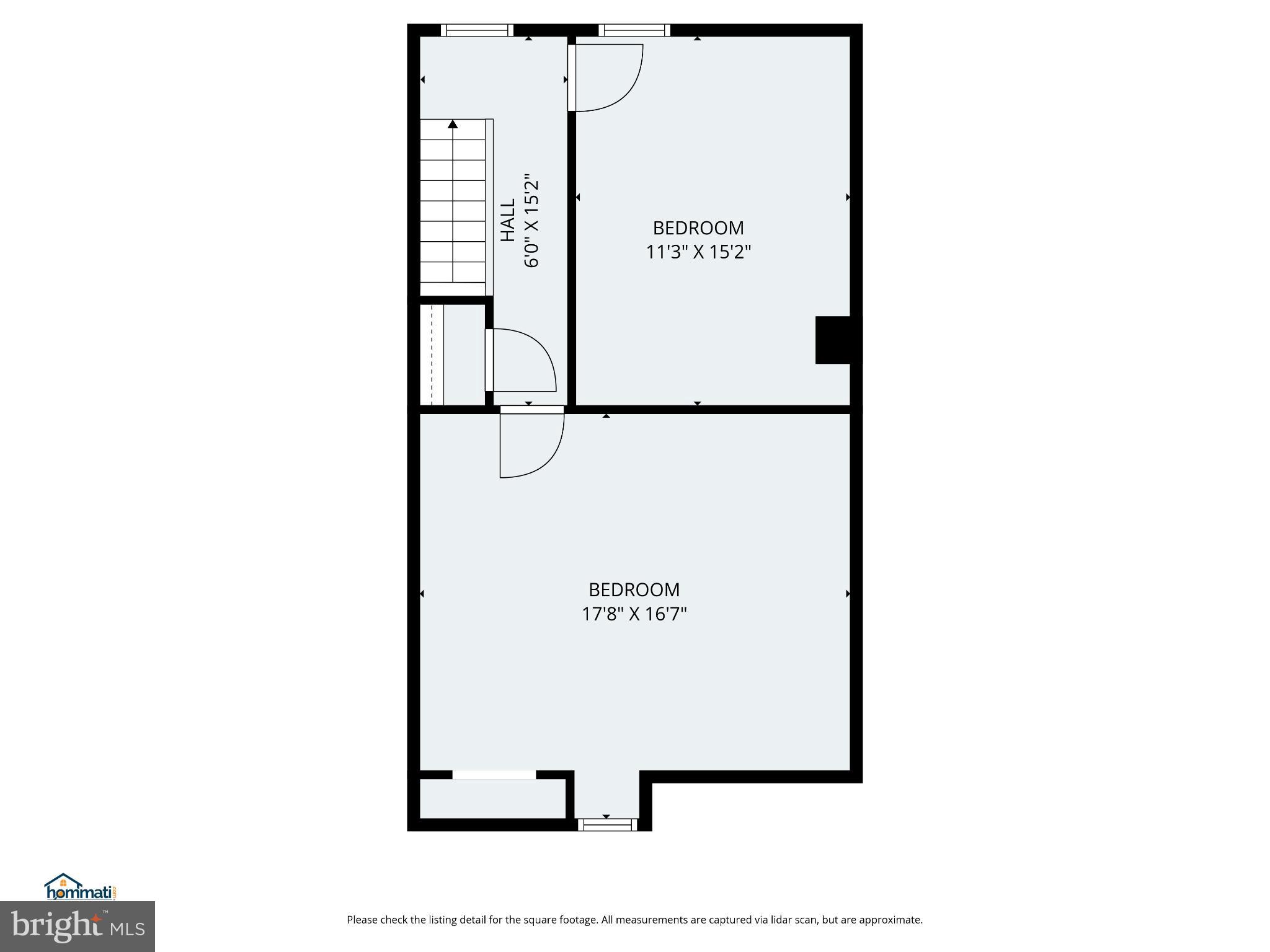 340 East Frederick Street Lancaster, PA 17602 - Photo 29 of 32 Spacious two-bedroom layout design.