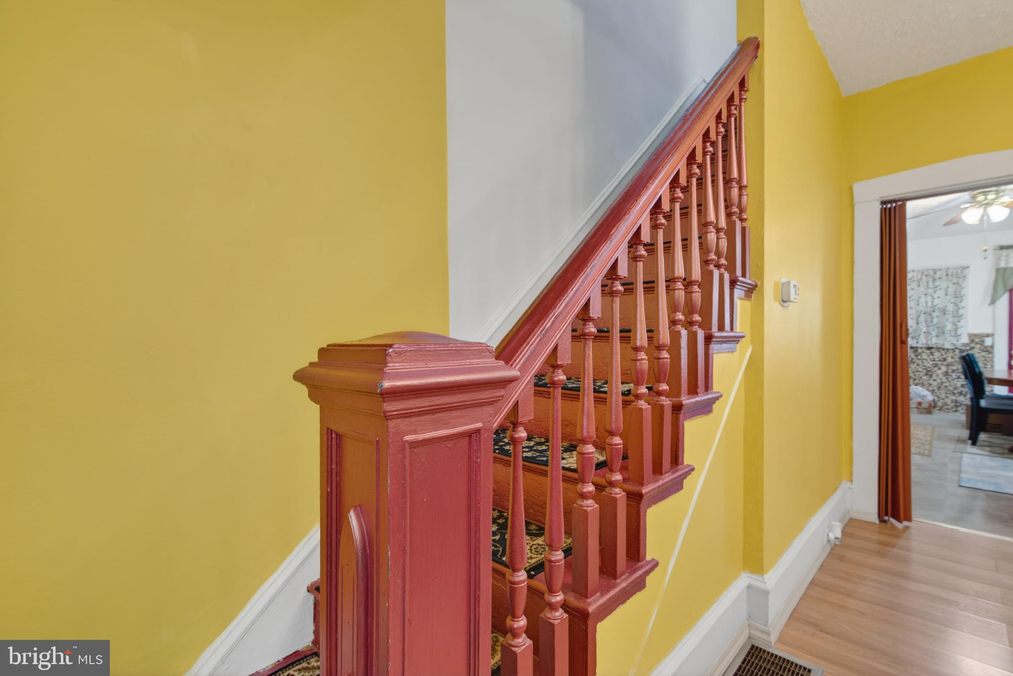 340 East Frederick Street Lancaster, PA 17602 - Photo 8 of 32 Vibrant staircase with charming details.