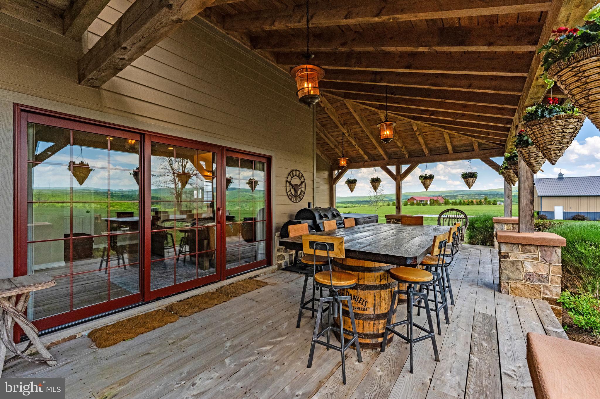 820 Shadyside Road Elk Garden, WV 26717 - Photo 90 of 138 Outdoor Dining/Grill Area