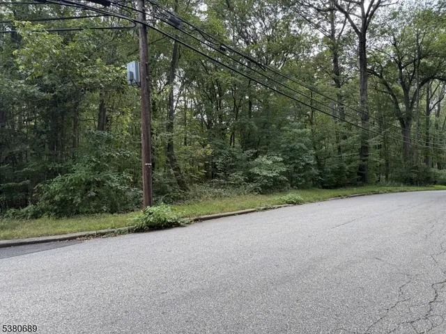 a view of a field with a small space