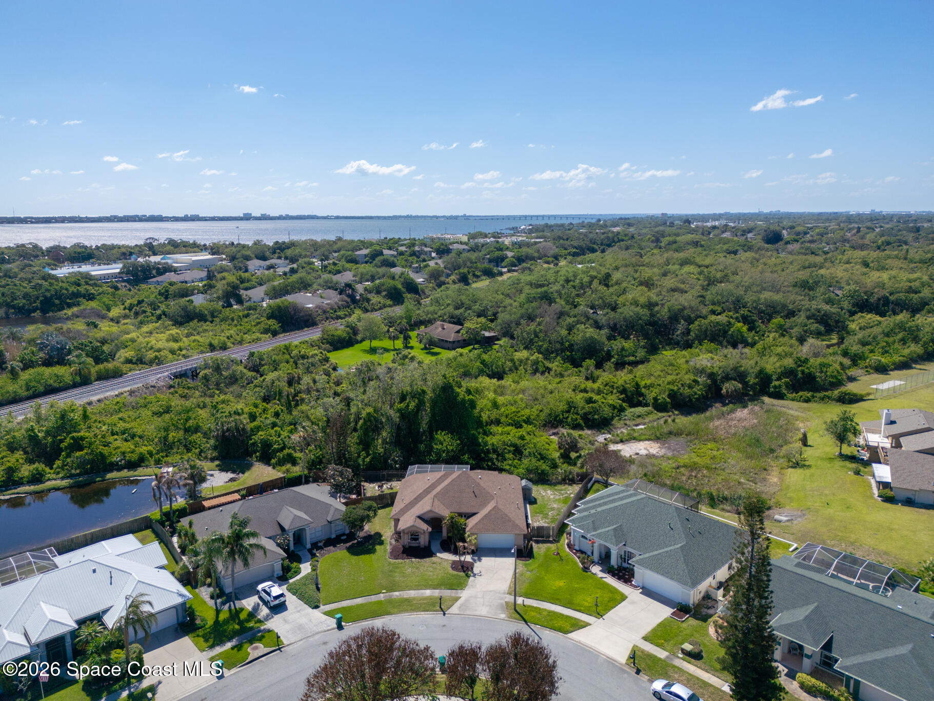 1697 Atrium Drive Melbourne, FL 32935 - Photo 38 of 42 Aerial View