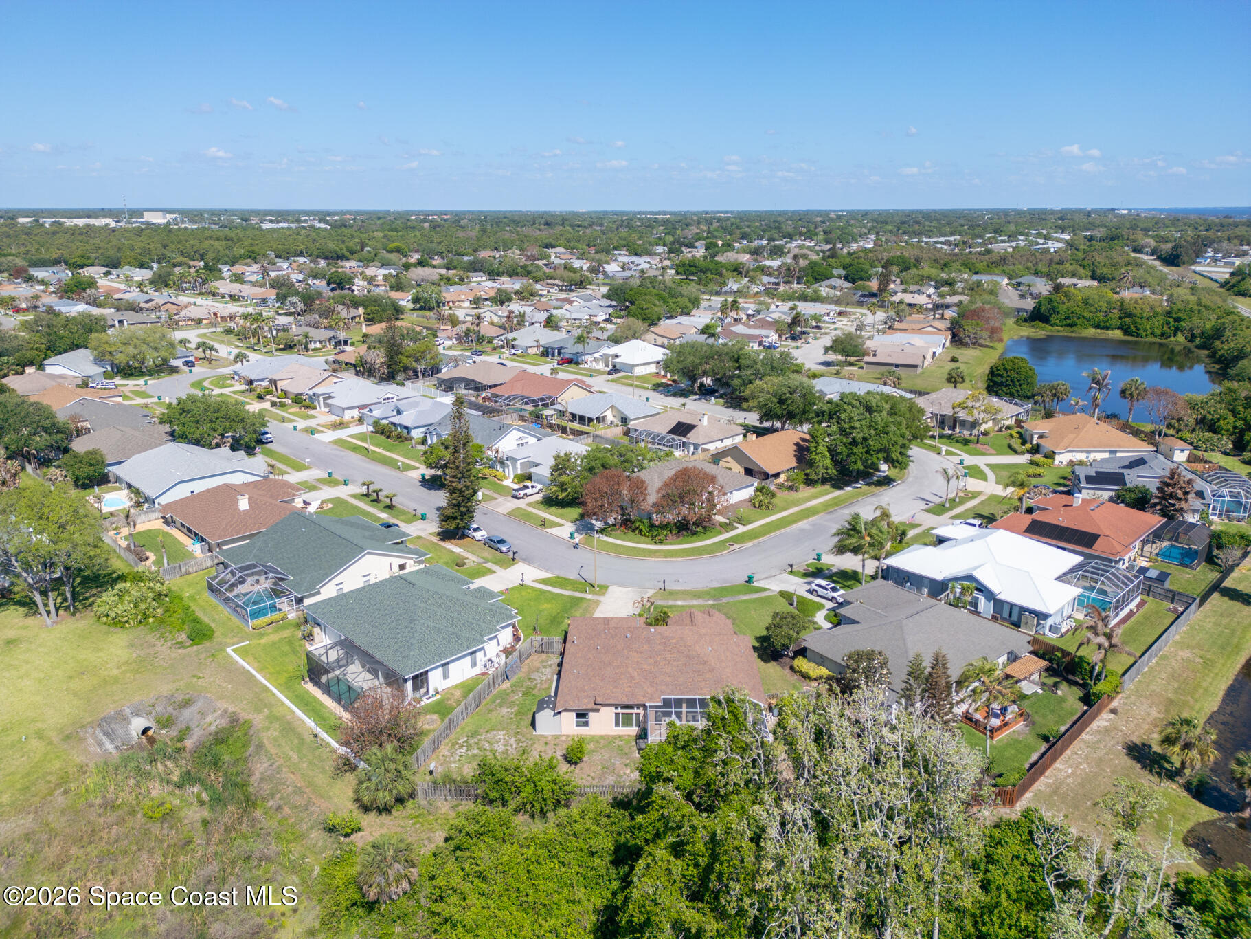 1697 Atrium Drive Melbourne, FL 32935 - Photo 39 of 42 Aerial View