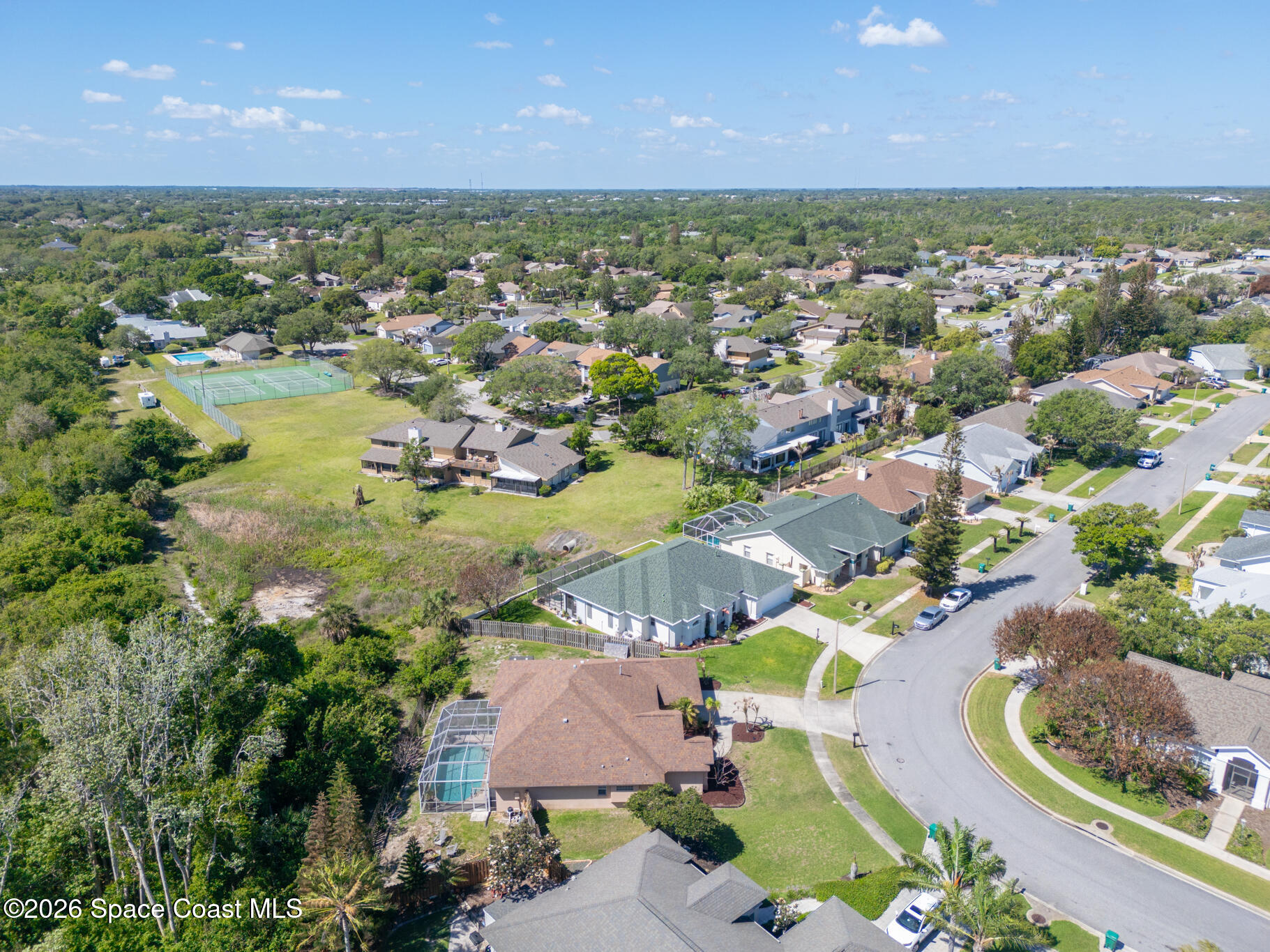 1697 Atrium Drive Melbourne, FL 32935 - Photo 40 of 42 Aerial View