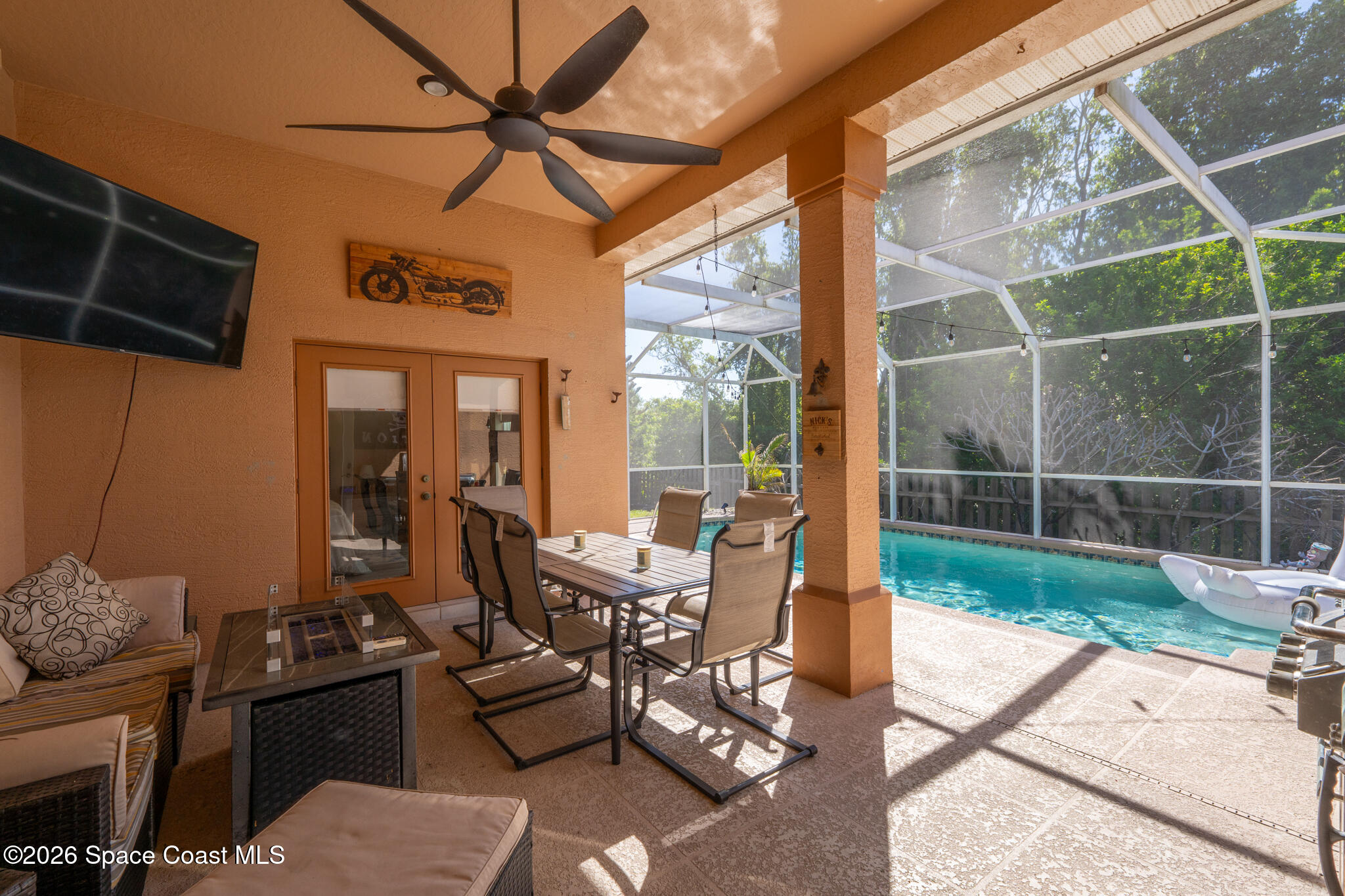 1697 Atrium Drive Melbourne, FL 32935 - Photo 9 of 42 Rear Patio