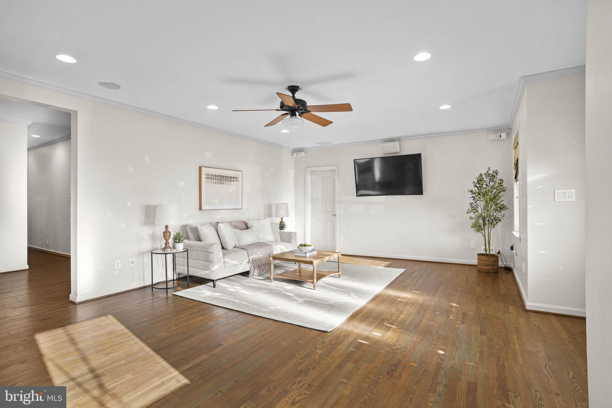 23135 Grampton Road Clements, MD 20624 - Photo 12 of 50 a living room with furniture and a flat screen tv