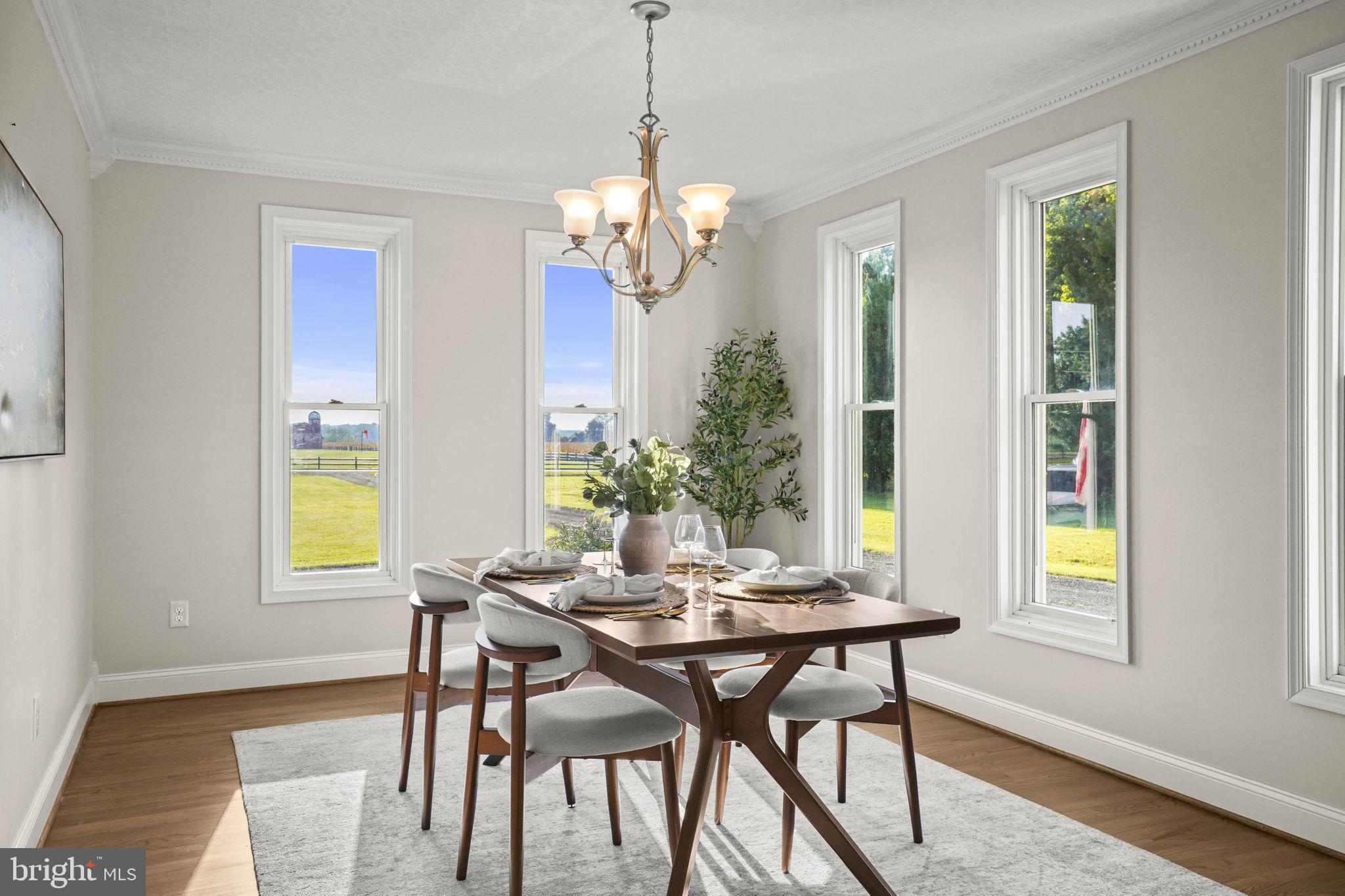 23135 Grampton Road Clements, MD 20624 - Photo 7 of 50 a view of a dining room with furniture and window