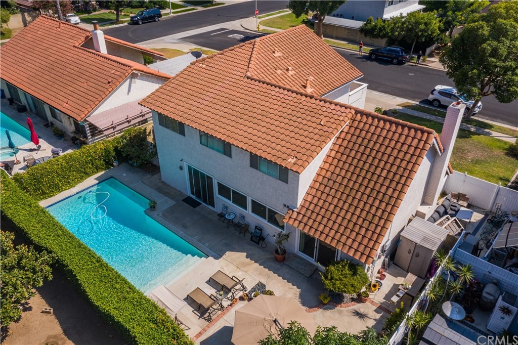 331 Bagnall Avenue Placentia, CA 92870 - Photo 34 of 37 an aerial view of a house with a garden