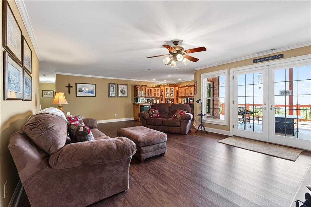 865 Laurel Ridge Road Cleveland, GA 30528 - Photo 50 of 81 a living room with furniture and a large window