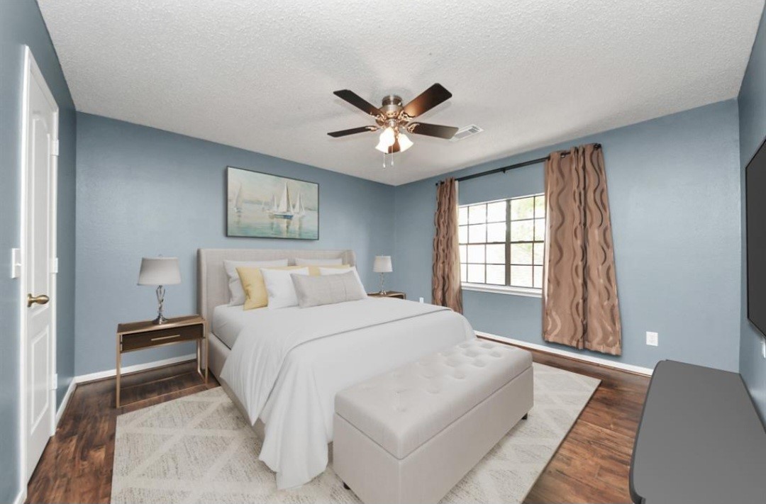 3107 Dulaney Road Houston, TX 77084 - Photo 31 of 47 Second Bedroom -Staged