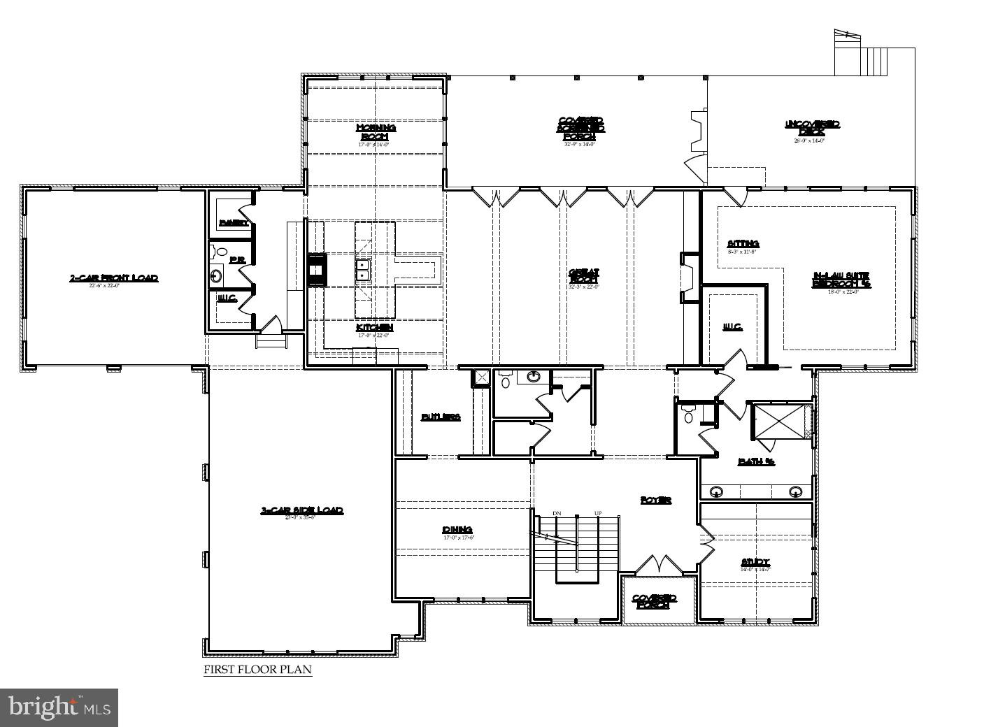 1701 Briar Ridge Road McLean, VA 22101 - Photo 17 of 19 Main Level Floor Plan