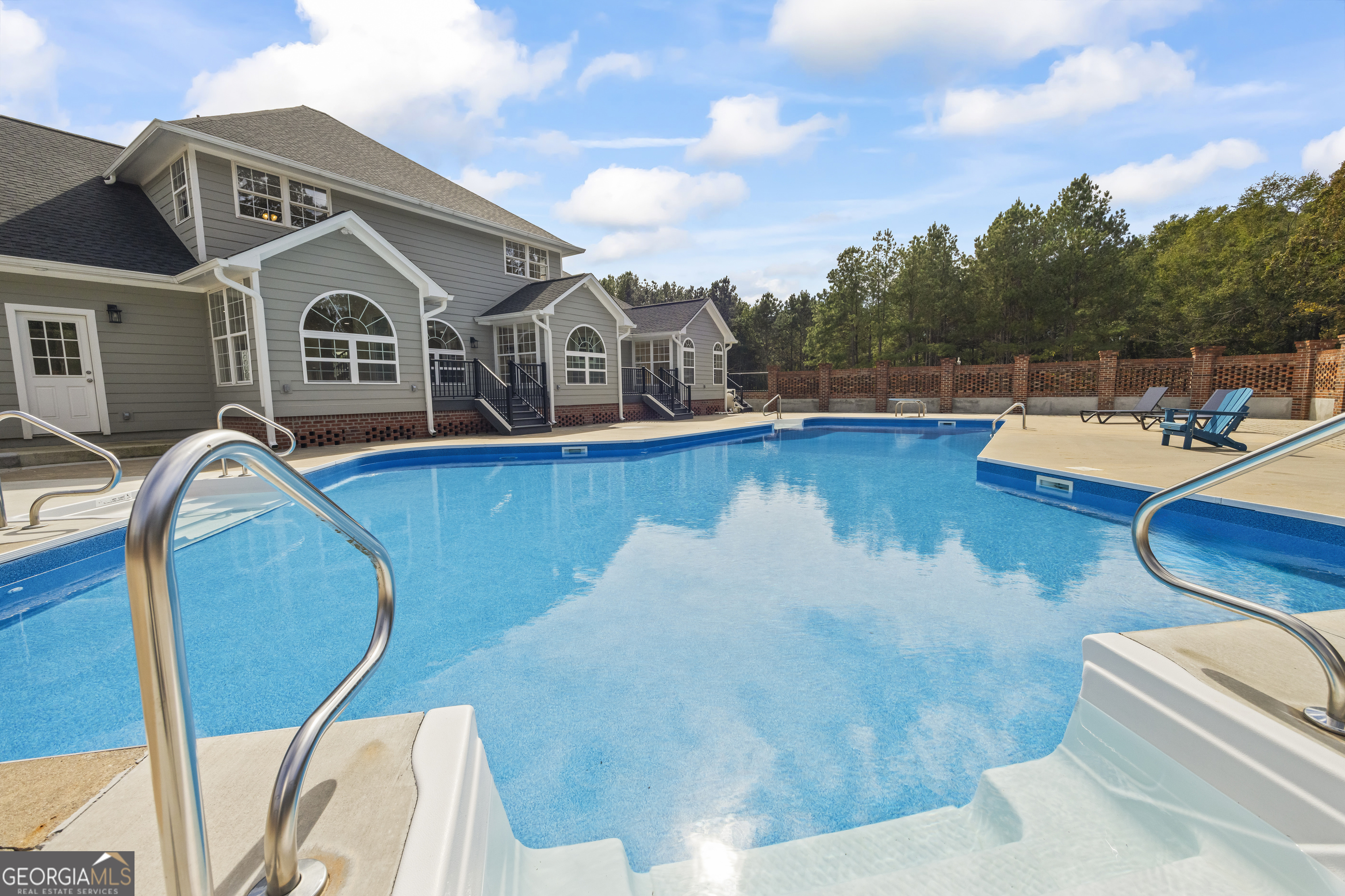 22 Anderson Thomas Road Martin, GA 30557 - Photo 18 of 110 a front view of a house with swimming pool