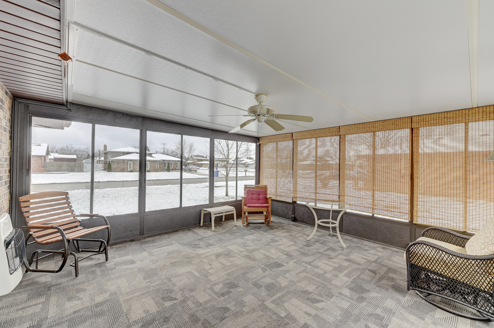 3484 Gilbert Court Crete, IL 60417 - Photo 7 of 18 a living room with furniture and floor to ceiling window