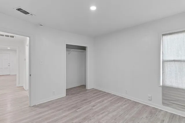 wooden floor in an empty room