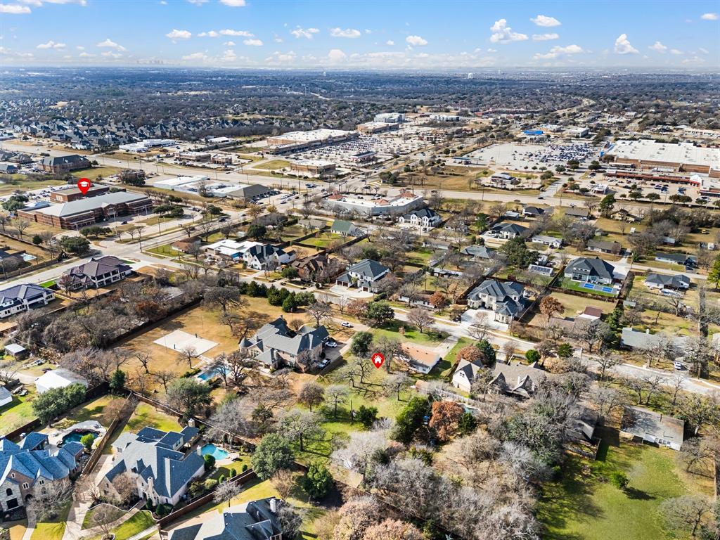 6701 Herbert Road Colleyville, TX 76034 - Photo 2 of 22 an aerial view of multiple house