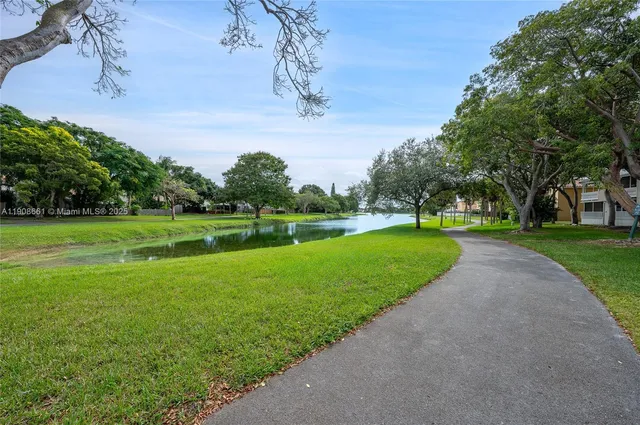 a view of a golf course