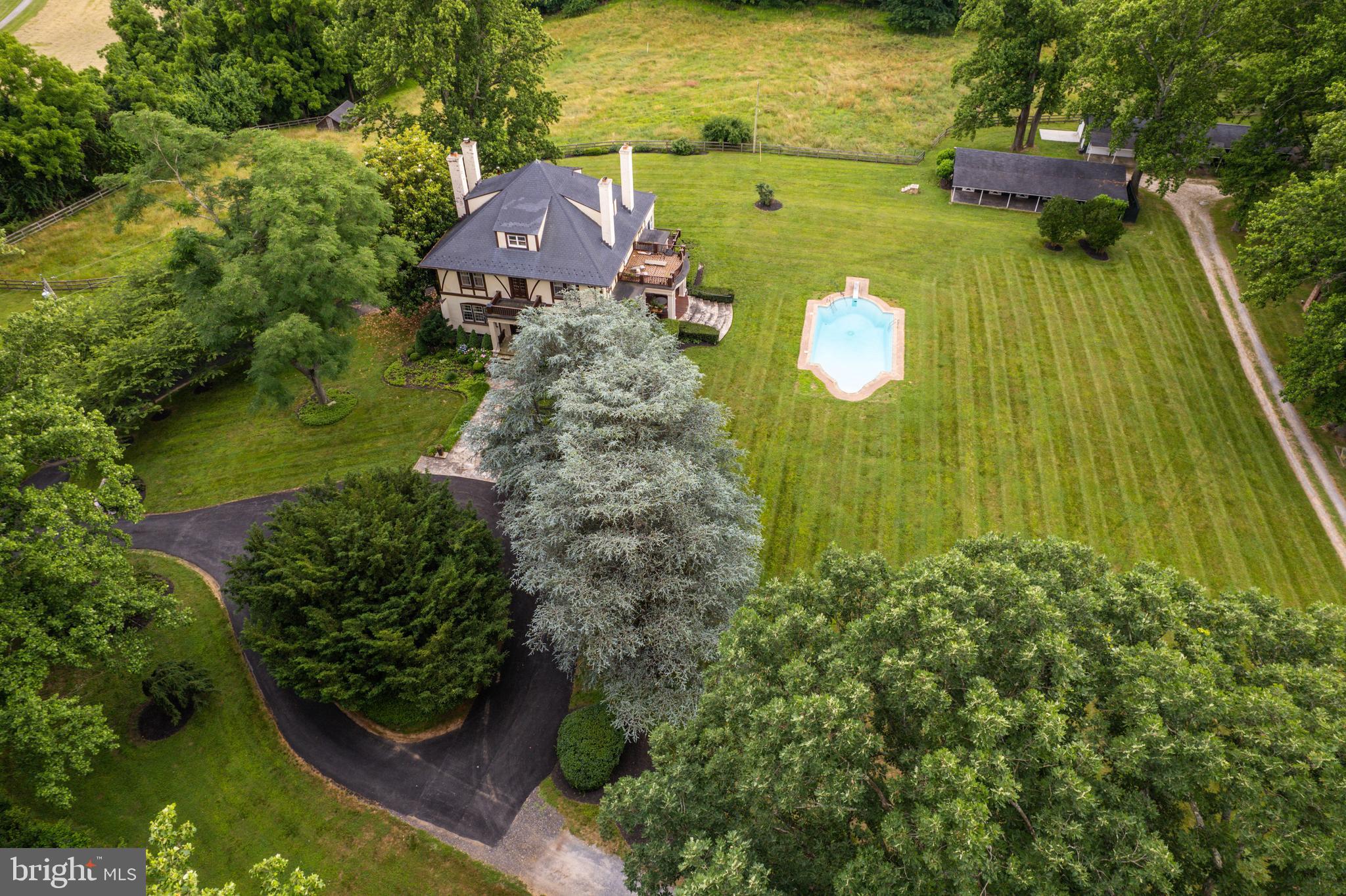 1623 Glencoe Road Sparks Glencoe, MD 21152 - Photo 40 of 54 an aerial view of a house with a yard basket ball court and outdoor seating
