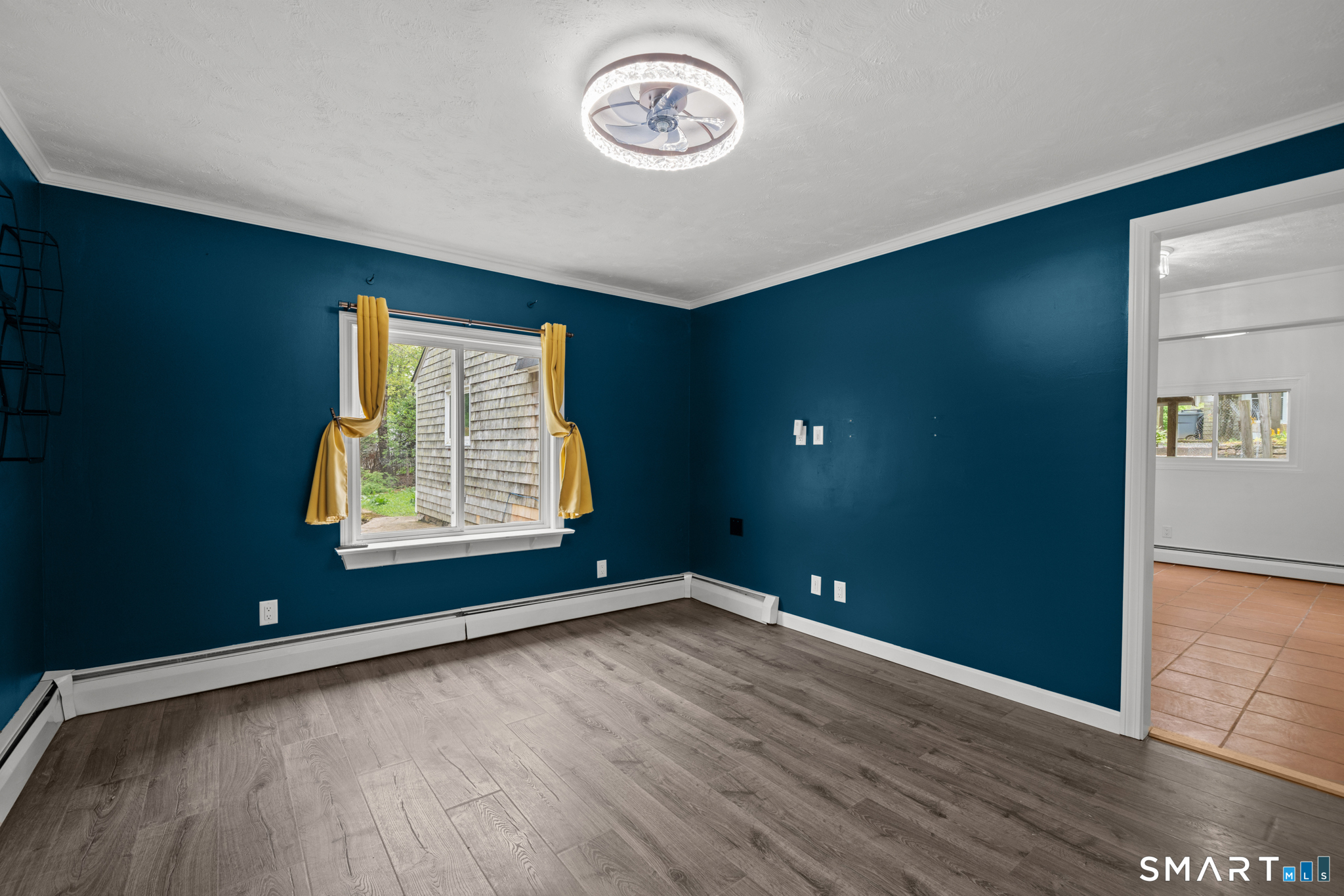 343 Hope Furnace Road Hope, RI 02831 - Photo 14 of 35 a view of room with window and wooden floor