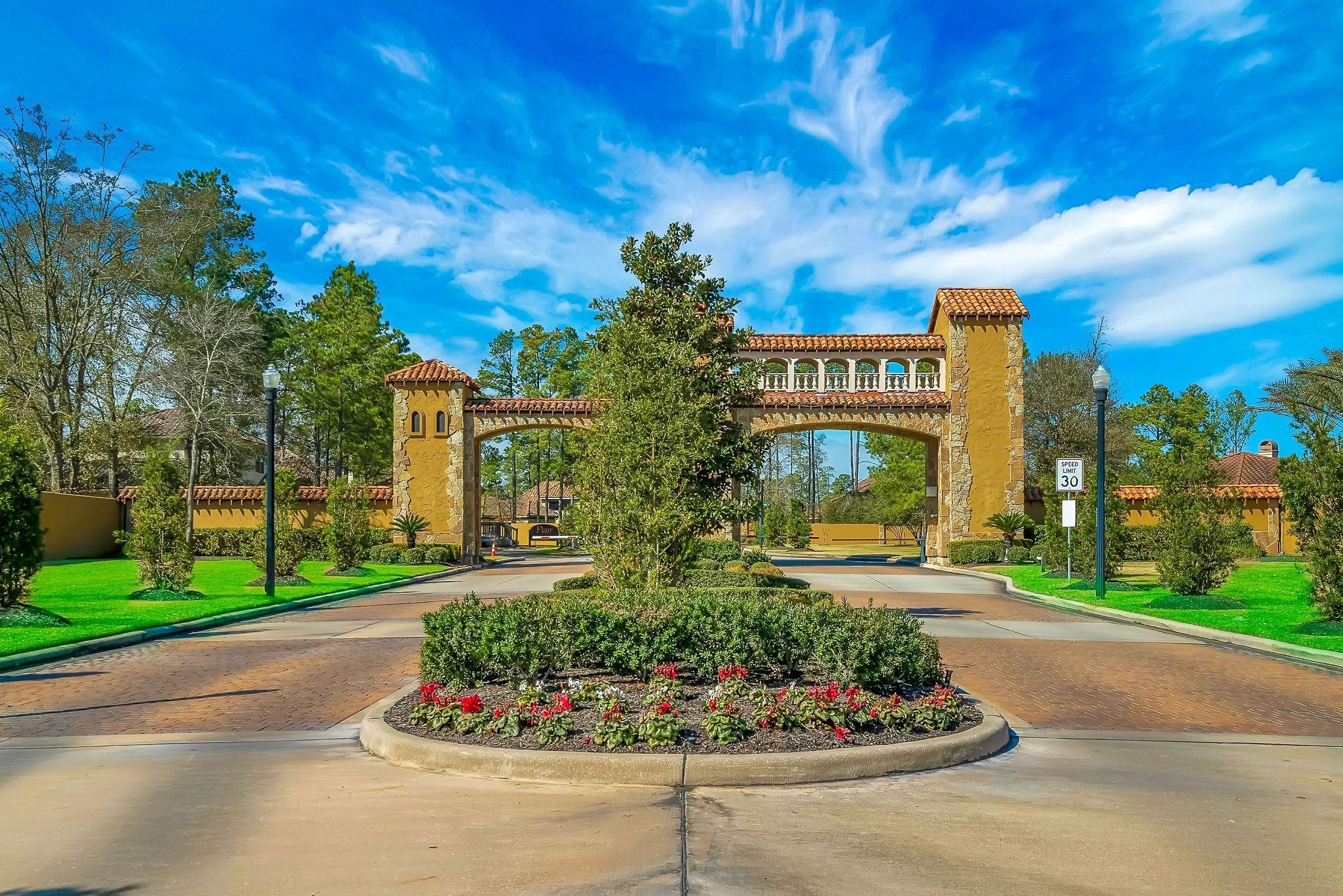 25 Post Shadow Estate Drive Spring, TX 77389 - Photo 2 of 9 Guard gated golf course community.