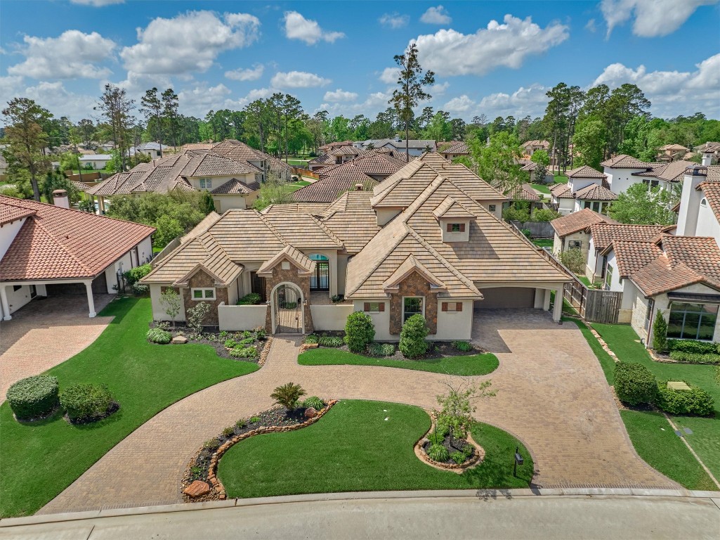 25 Post Shadow Estate Drive Spring, TX 77389 - Photo 2 of 50 an aerial view of a house