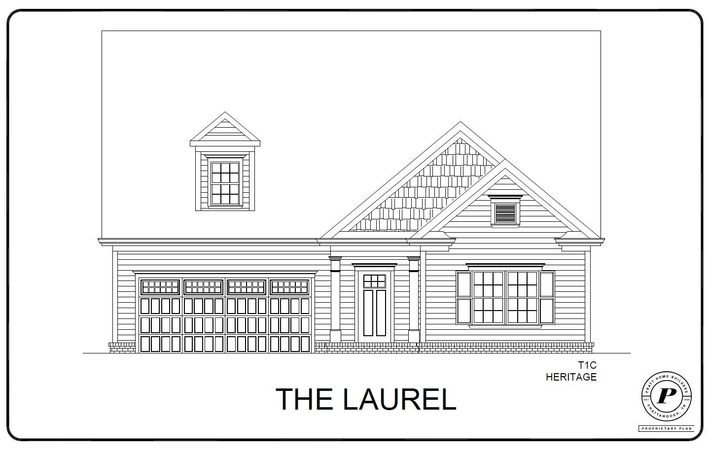 8942 Knolling Loop, Unit 30 Ooltewah, TN 37363 - Photo 2 of 13 2 BB30 Laurel Presentation Elevation