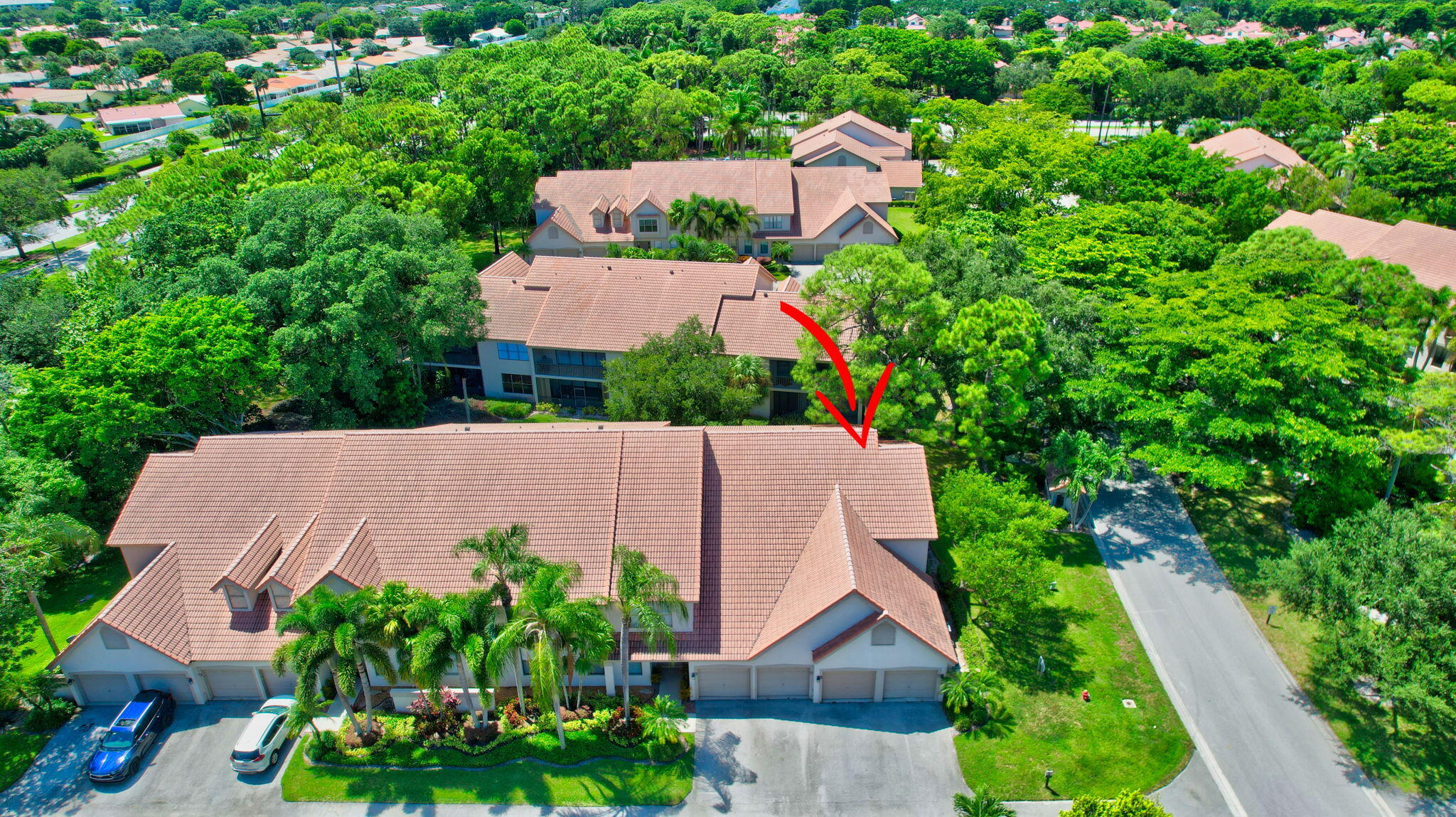 5770 Coach House Circle, Unit D Boca Raton, FL 33486 - Photo 46 of 52 AERIAL