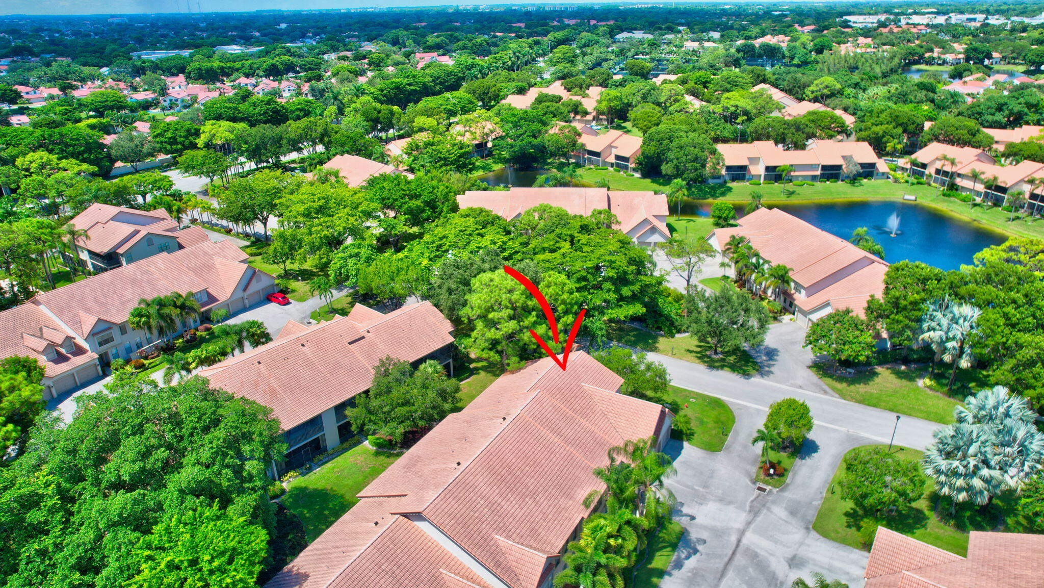 5770 Coach House Circle, Unit D Boca Raton, FL 33486 - Photo 47 of 52 AERIAL