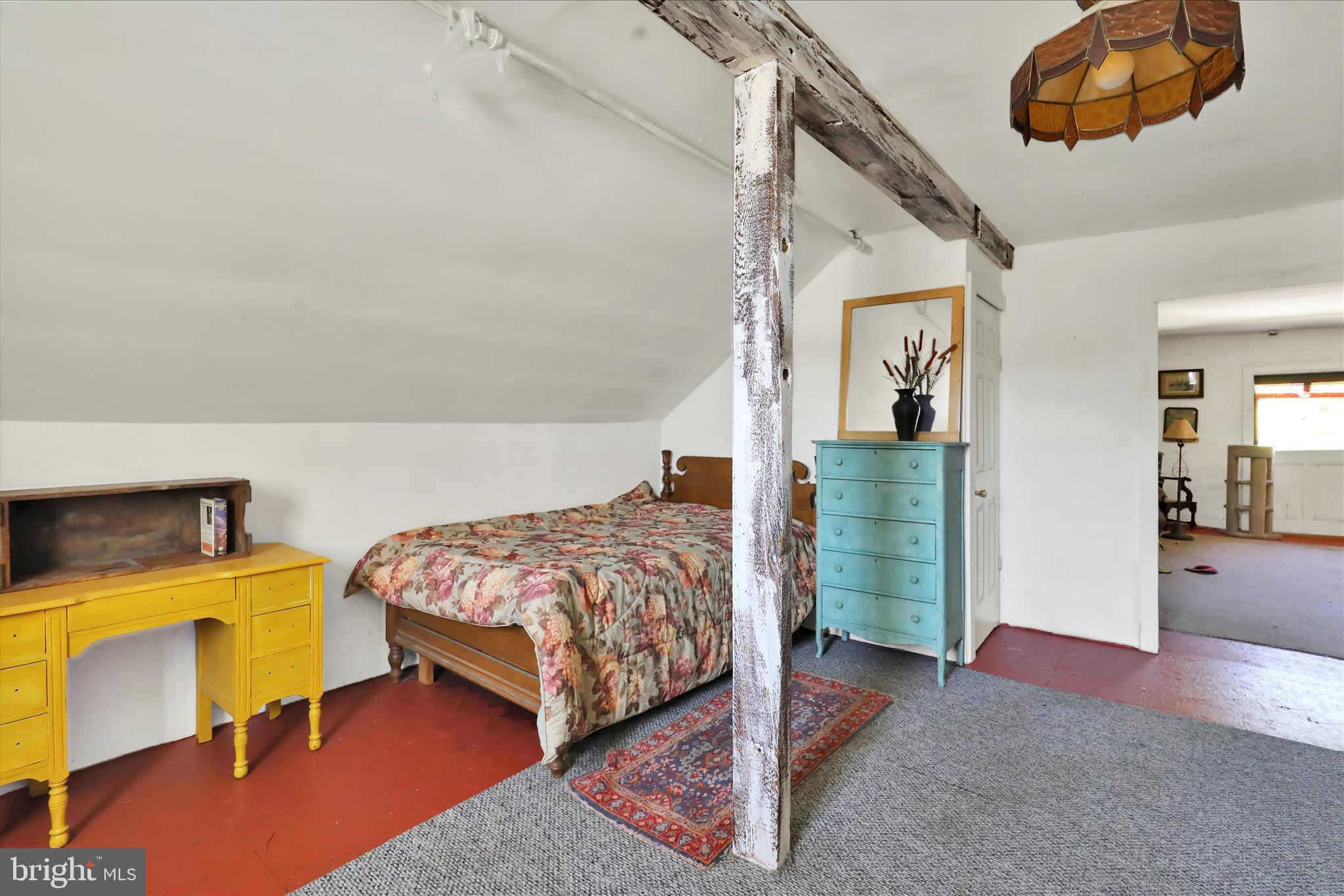 1524 Friedensburg Road Reading, PA 19606 - Photo 28 of 57 a bedroom with a bed and a view of bathroom