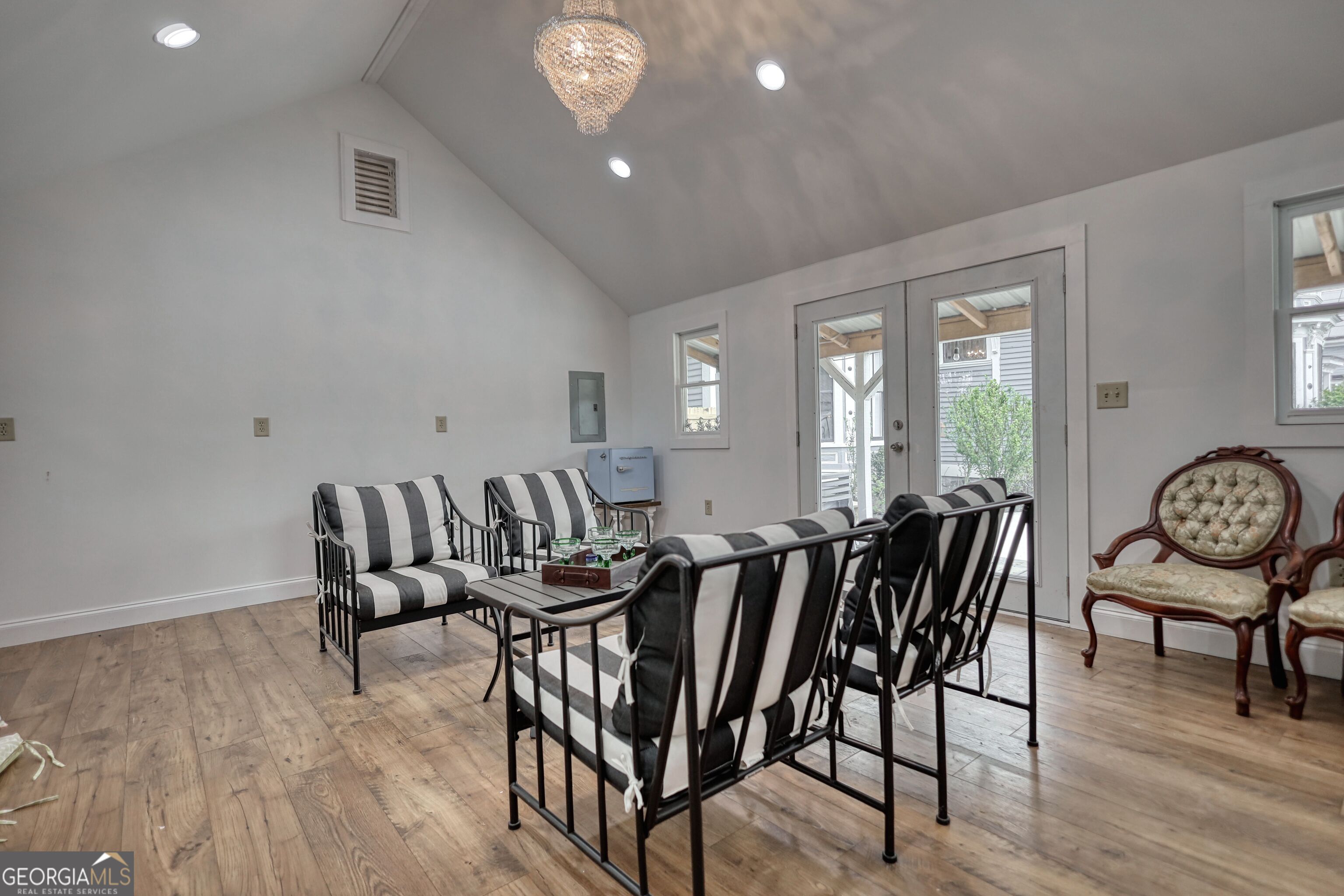 172 North 2nd Street Madison, GA 30650 - Photo 20 of 69 a view of a a dining room with furniture window and wooden floor