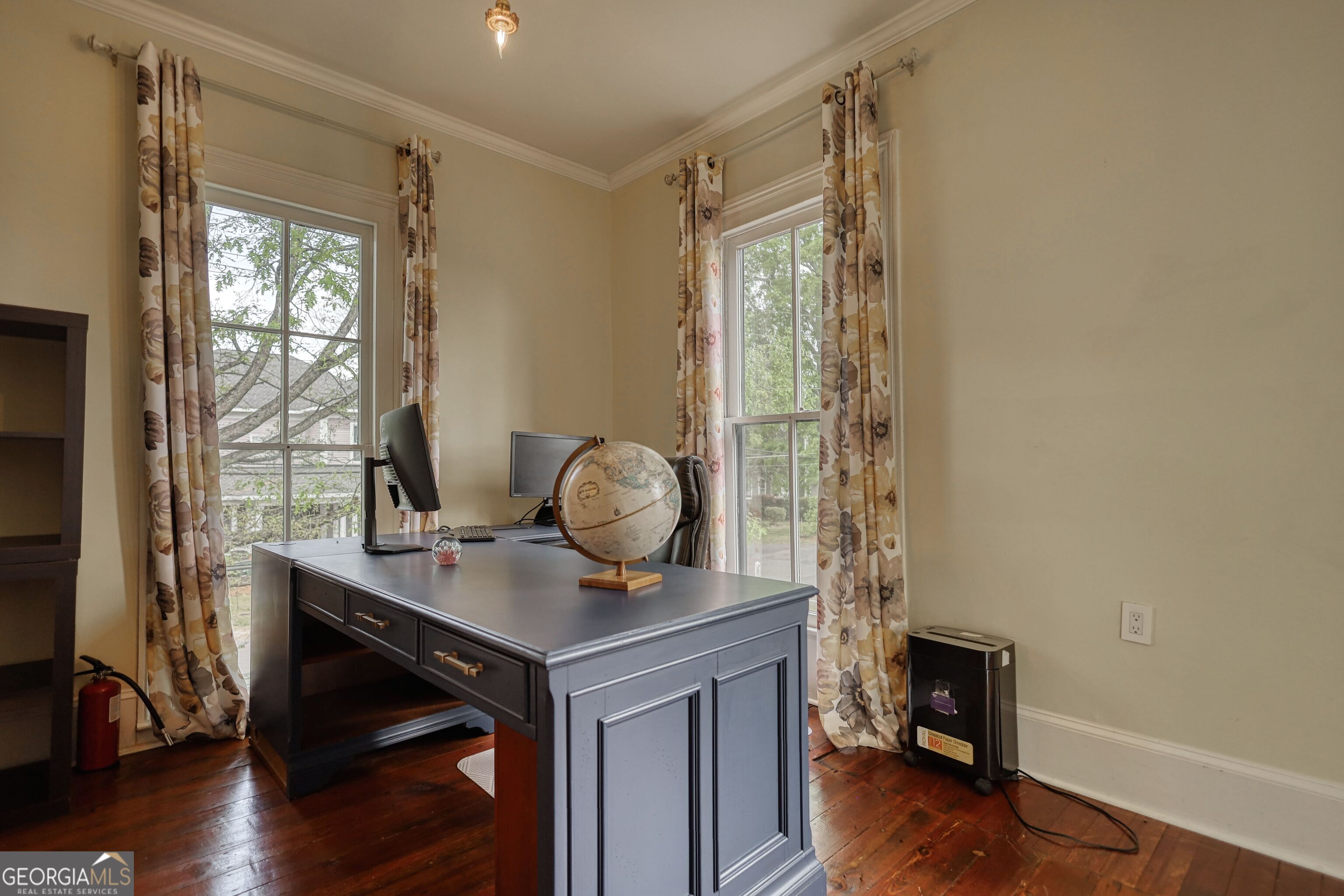 172 North 2nd Street Madison, GA 30650 - Photo 55 of 69 a view of workspace with wooden floor