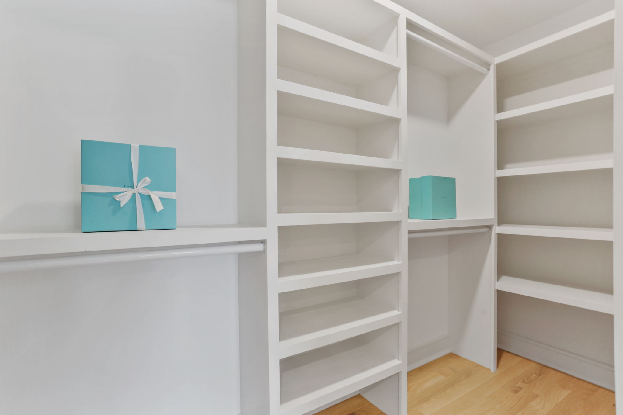 15 Barton Road Fairfield, CT 06824 - Photo 22 of 39 a view of walk in closet with empty racks