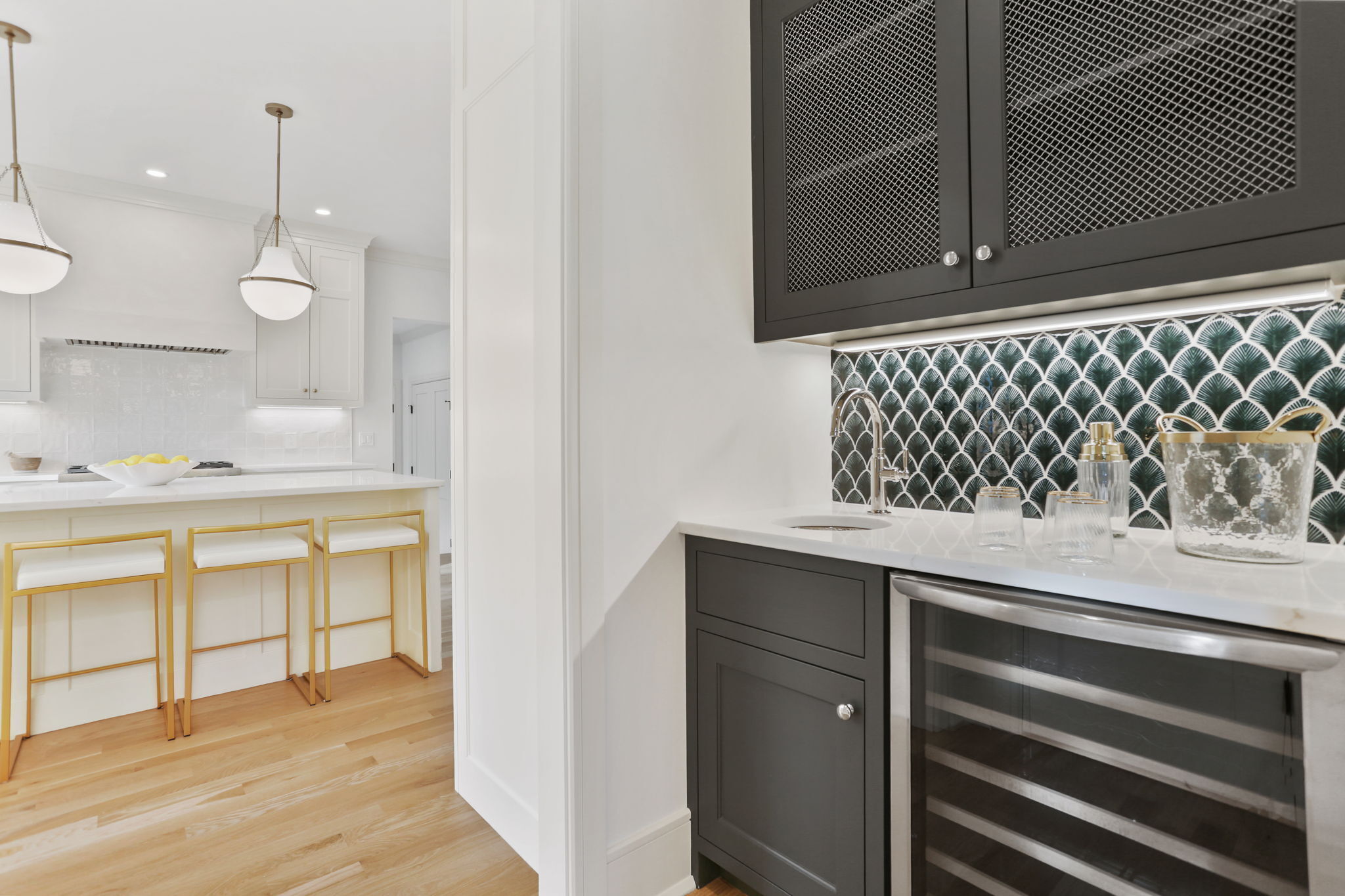 15 Barton Road Fairfield, CT 06824 - Photo 6 of 39 a kitchen with a sink and cabinets