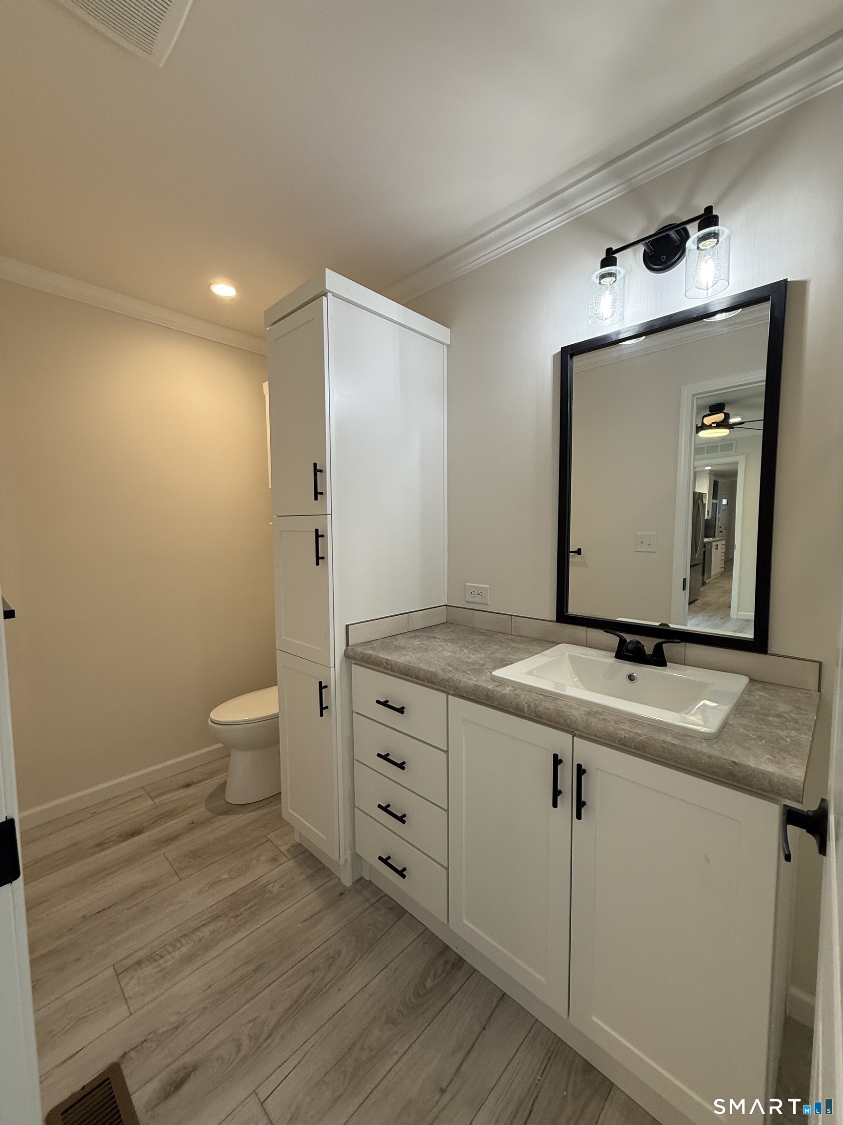 166 Boston Turnpike, Unit F Bolton, CT 06043 - Photo 7 of 13 Primary Bath with walk-in shower stall