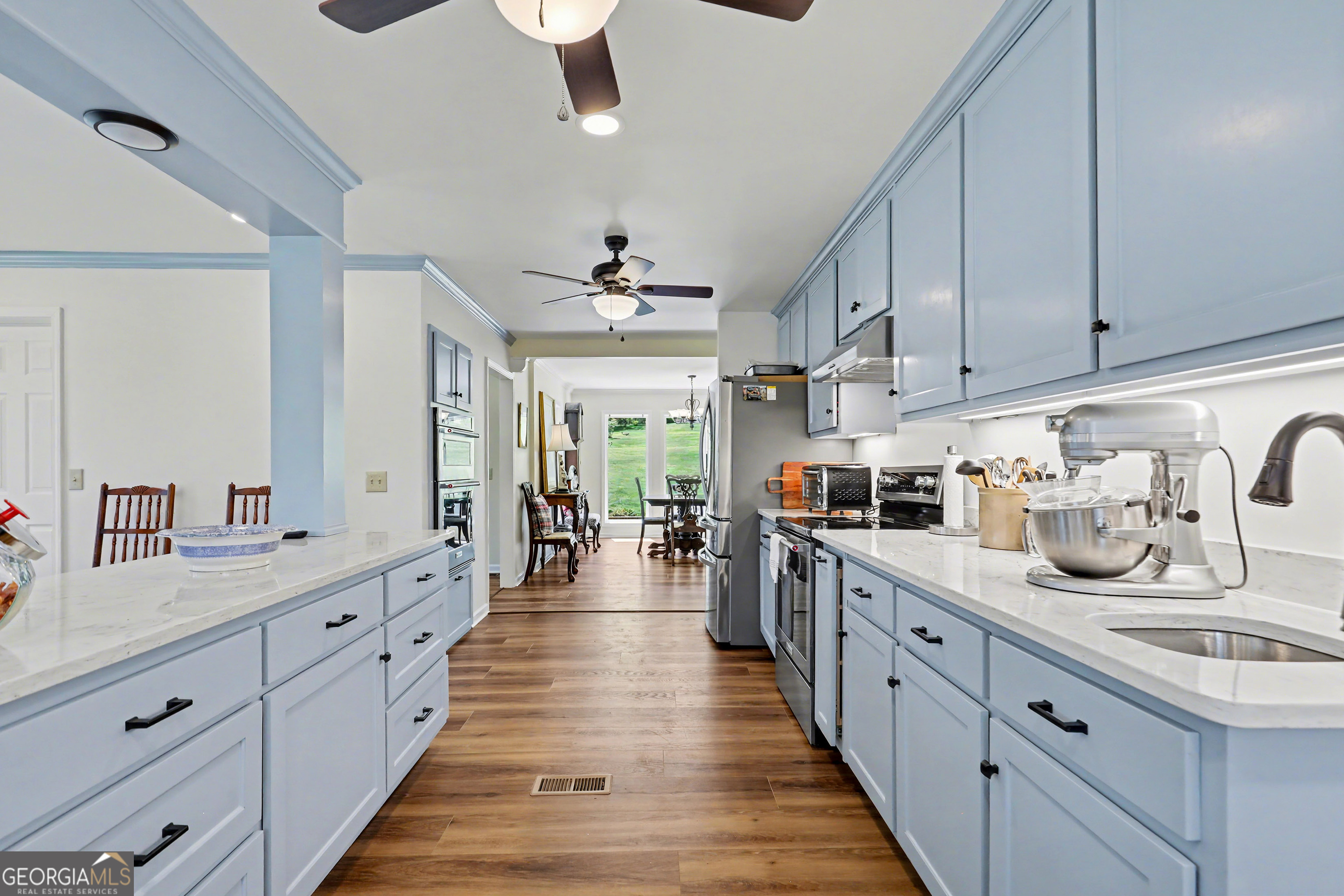 1067-o V Ov Justus Road Rabun Gap, GA 30568 - Photo 23 of 73 a large kitchen with cabinets