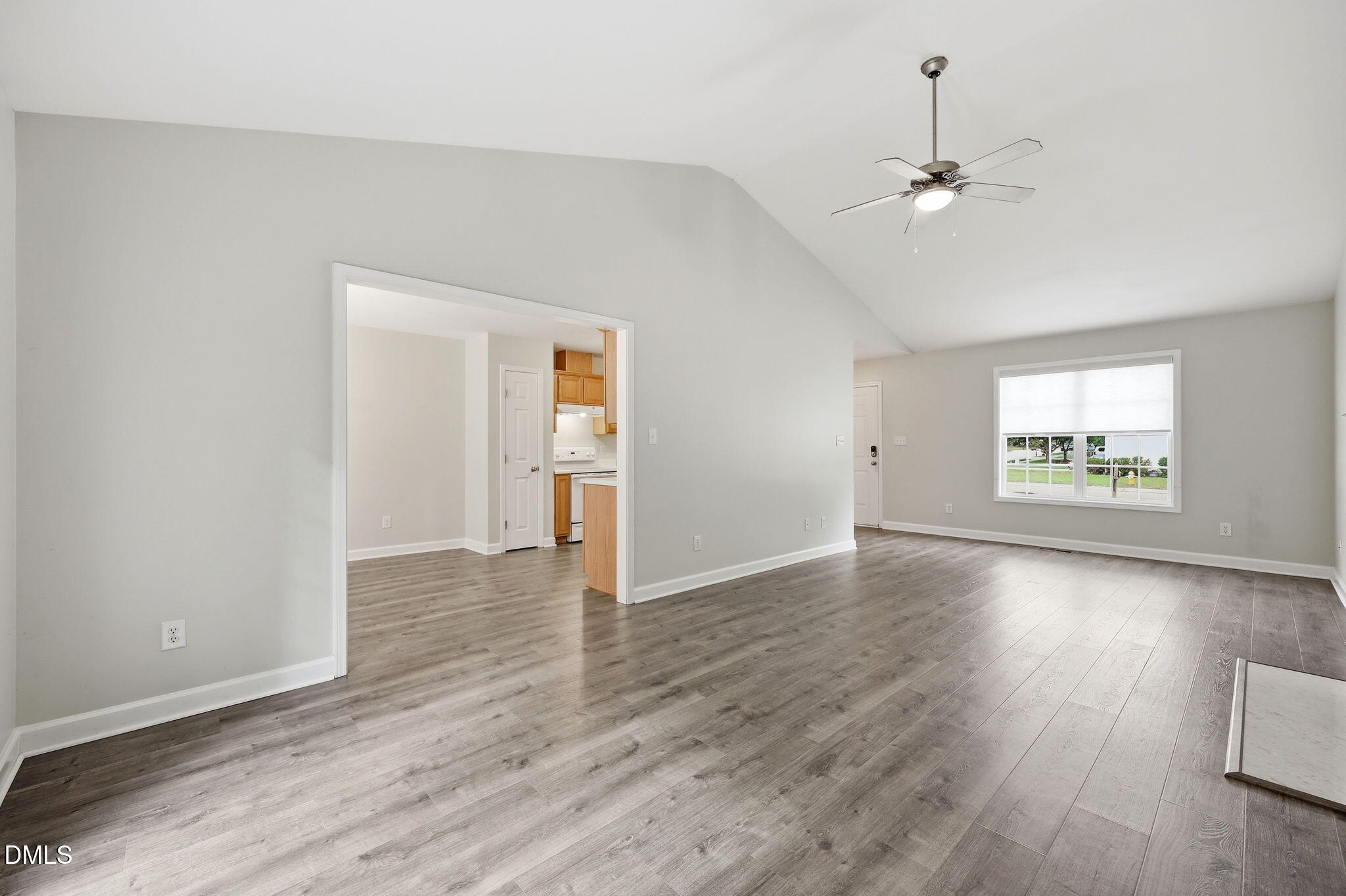 Open Living Area with LVP Flooring