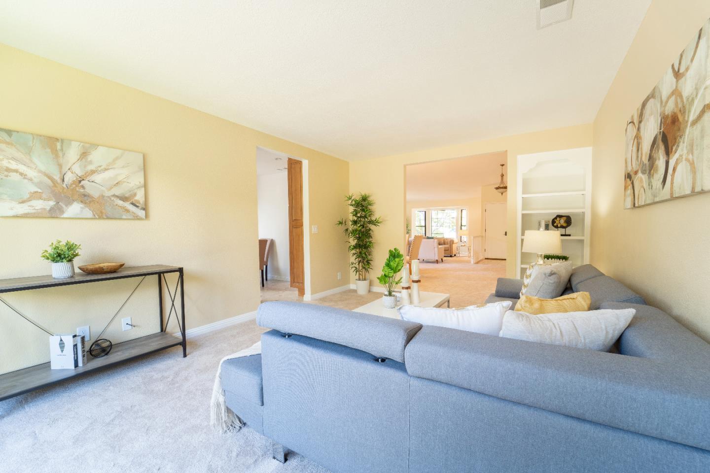 808 Hamilton Avenue Milpitas, CA 95035 - Photo 12 of 41 a living room with furniture and a potted plant