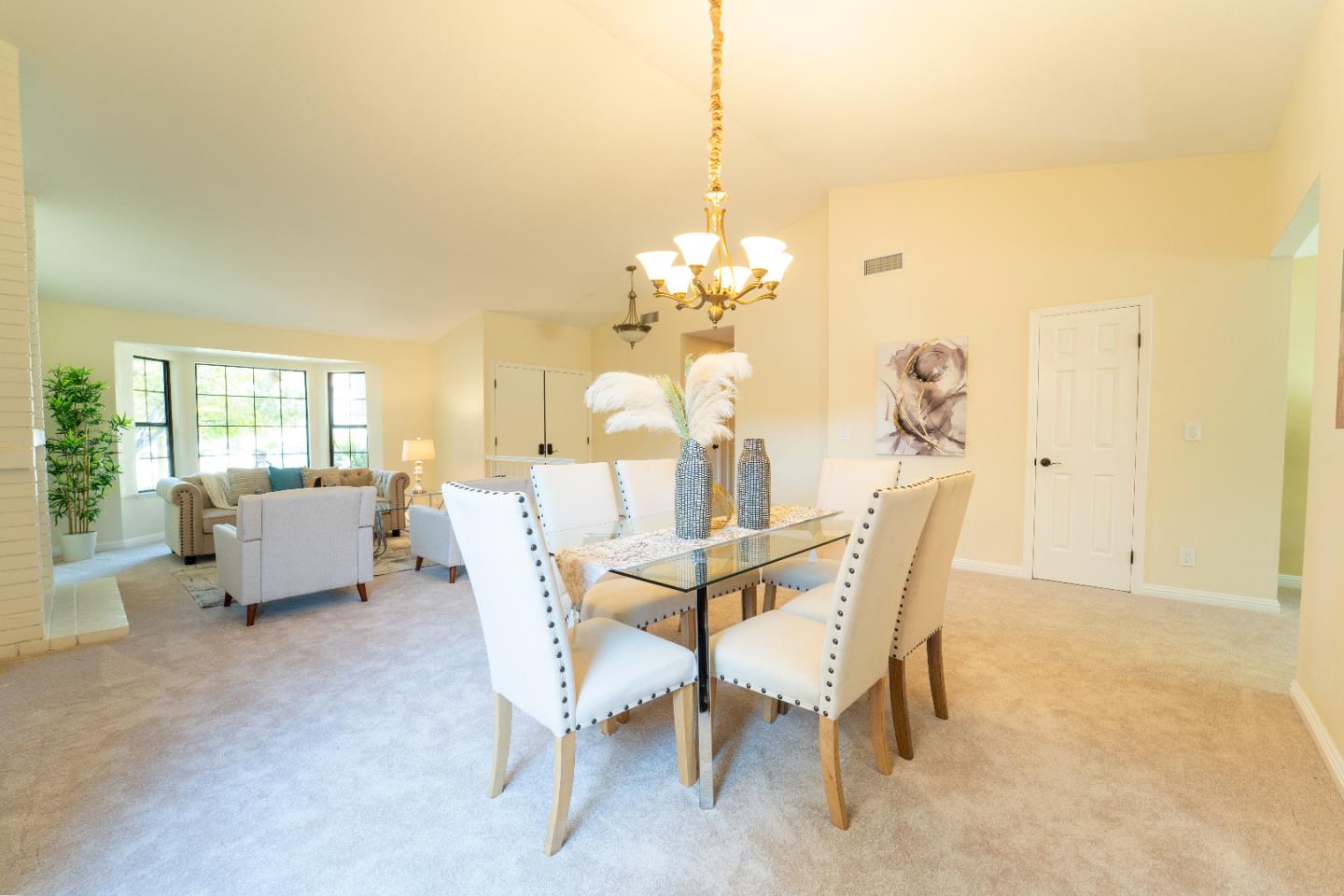808 Hamilton Avenue Milpitas, CA 95035 - Photo 6 of 41 a dining room with furniture and chandelier