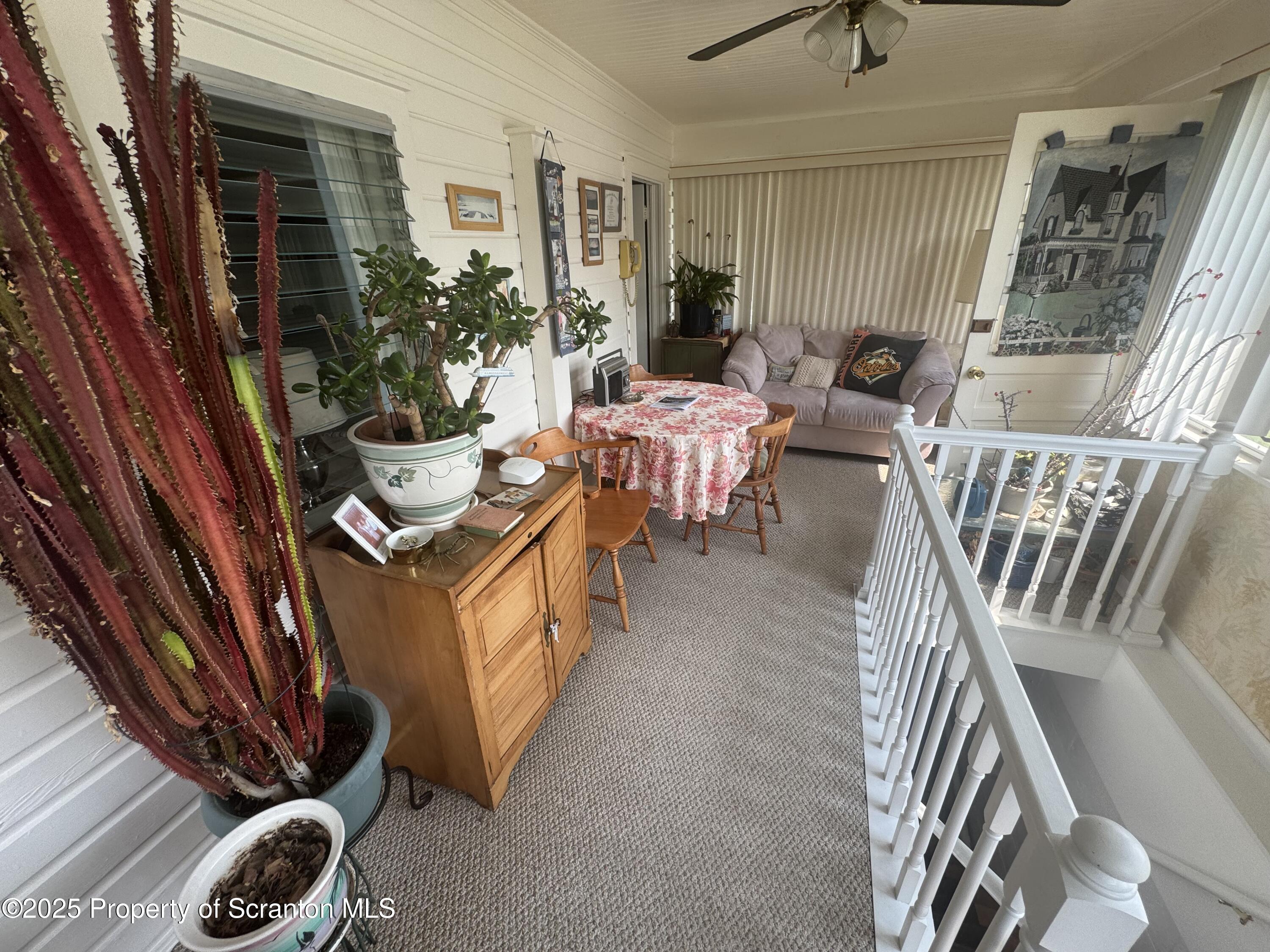 464 Point Road Lake Winola, PA 18419 - Photo 17 of 47 a view of an outdoor space with seating area