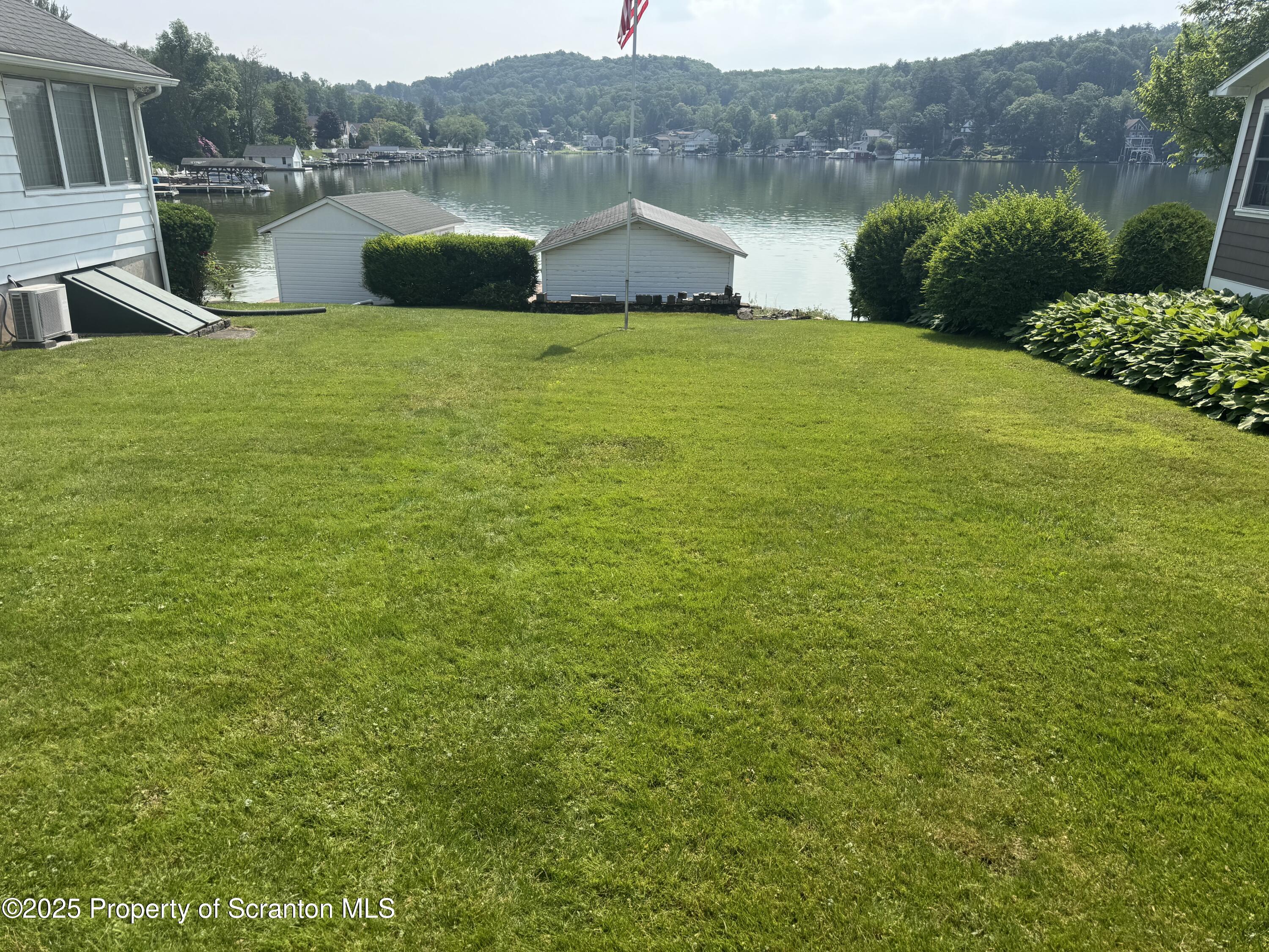 464 Point Road Lake Winola, PA 18419 - Photo 25 of 47 a lake view with a lake view