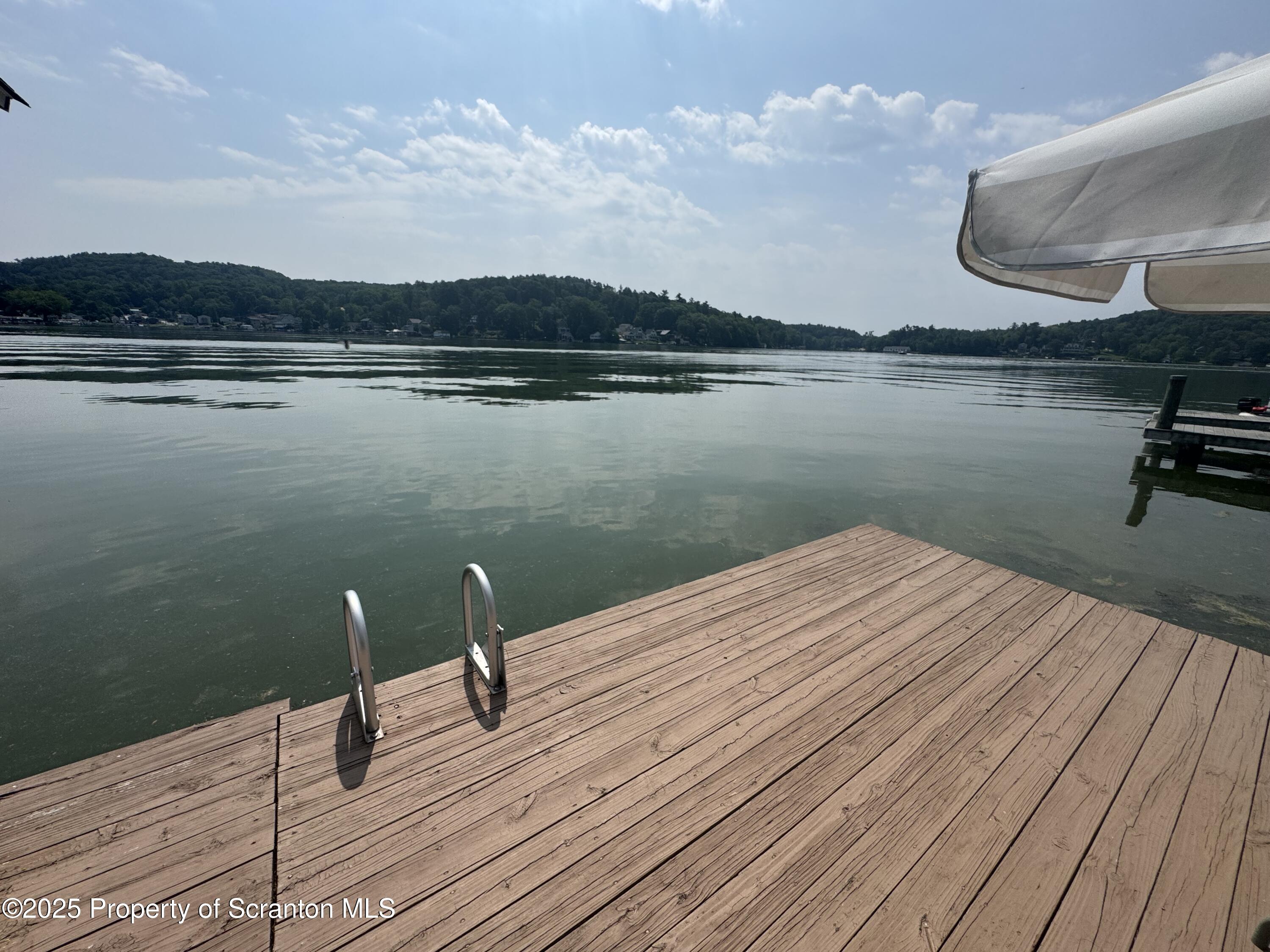 464 Point Road Lake Winola, PA 18419 - Photo 44 of 47 a lake view with mountain view
