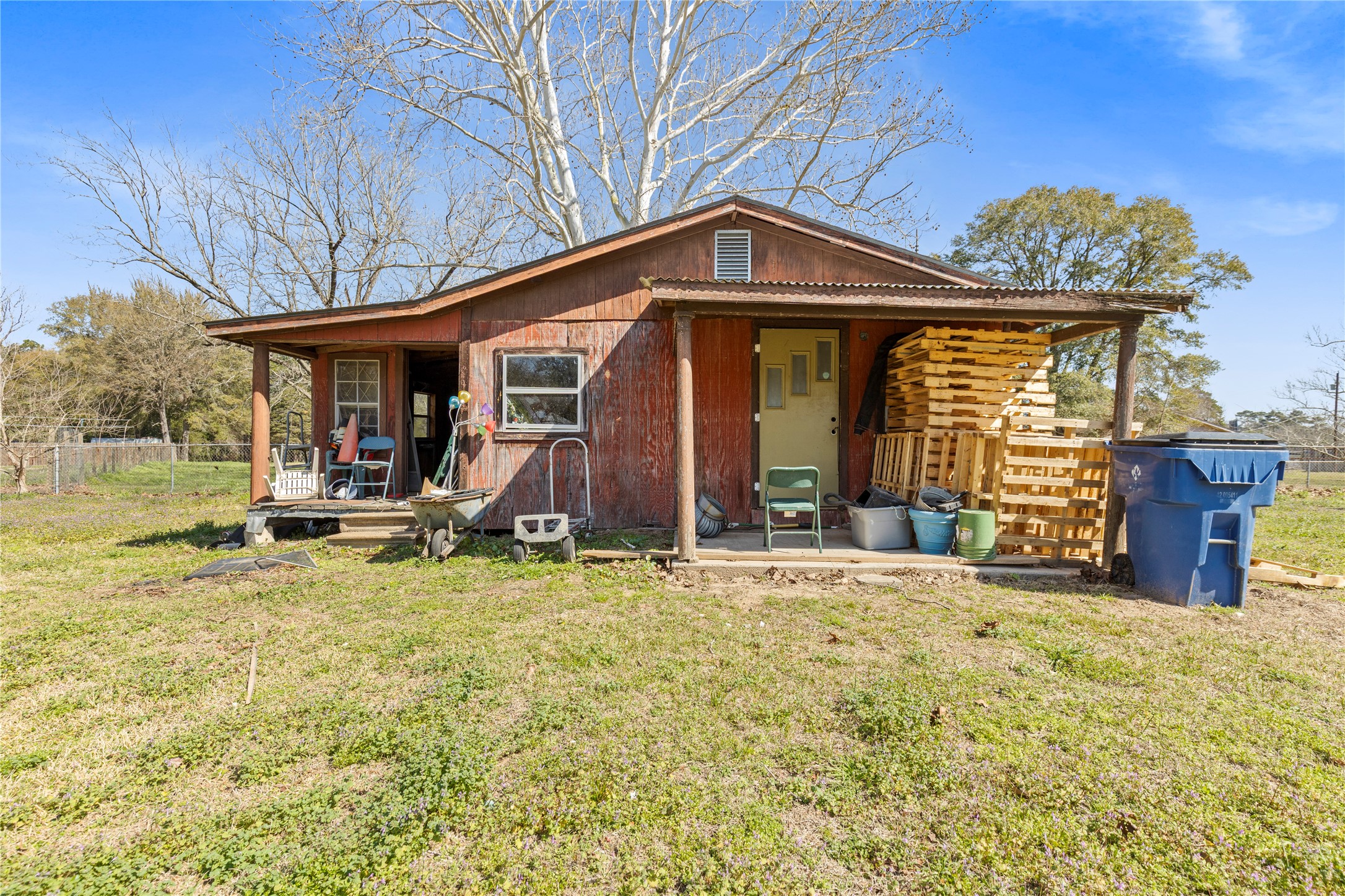 11281 Highway 150 Shepherd, TX 77371 - Photo 27 of 39 a view of a house with backyard